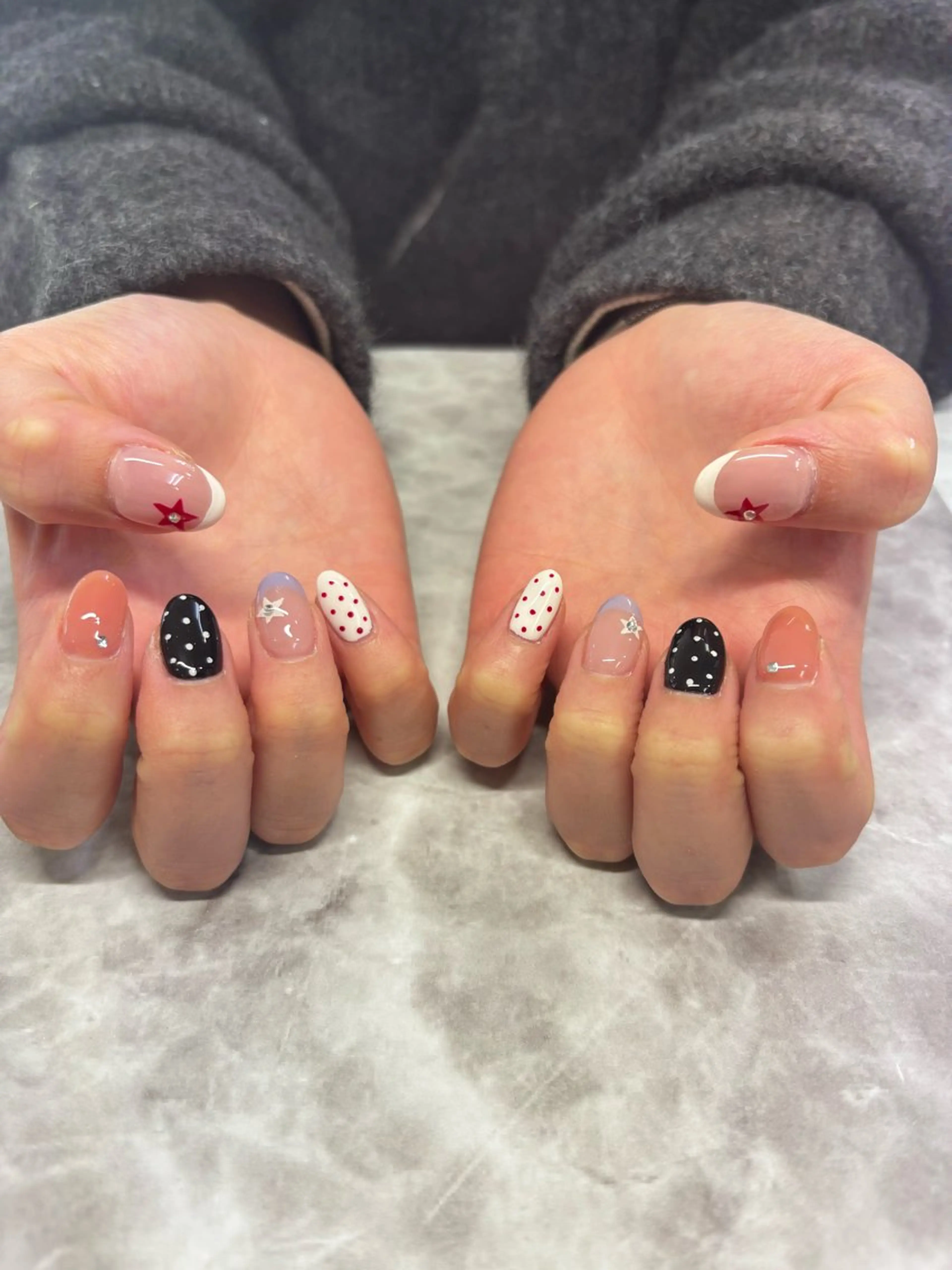 ネイル ハンドネイル 長坂 若菜のネイルデザイン