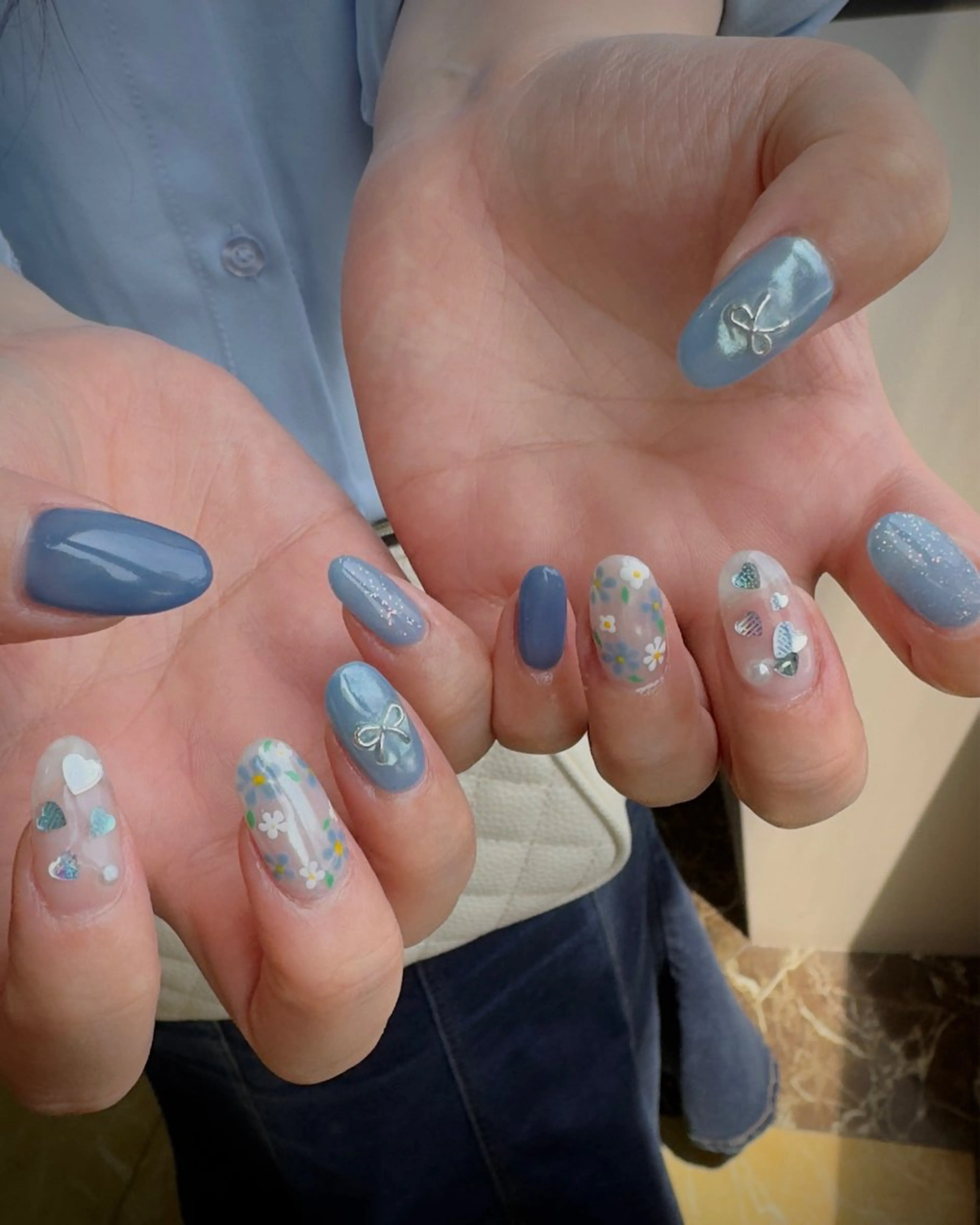 ネイル ハンドネイル m kaori𓃟のネイルデザイン