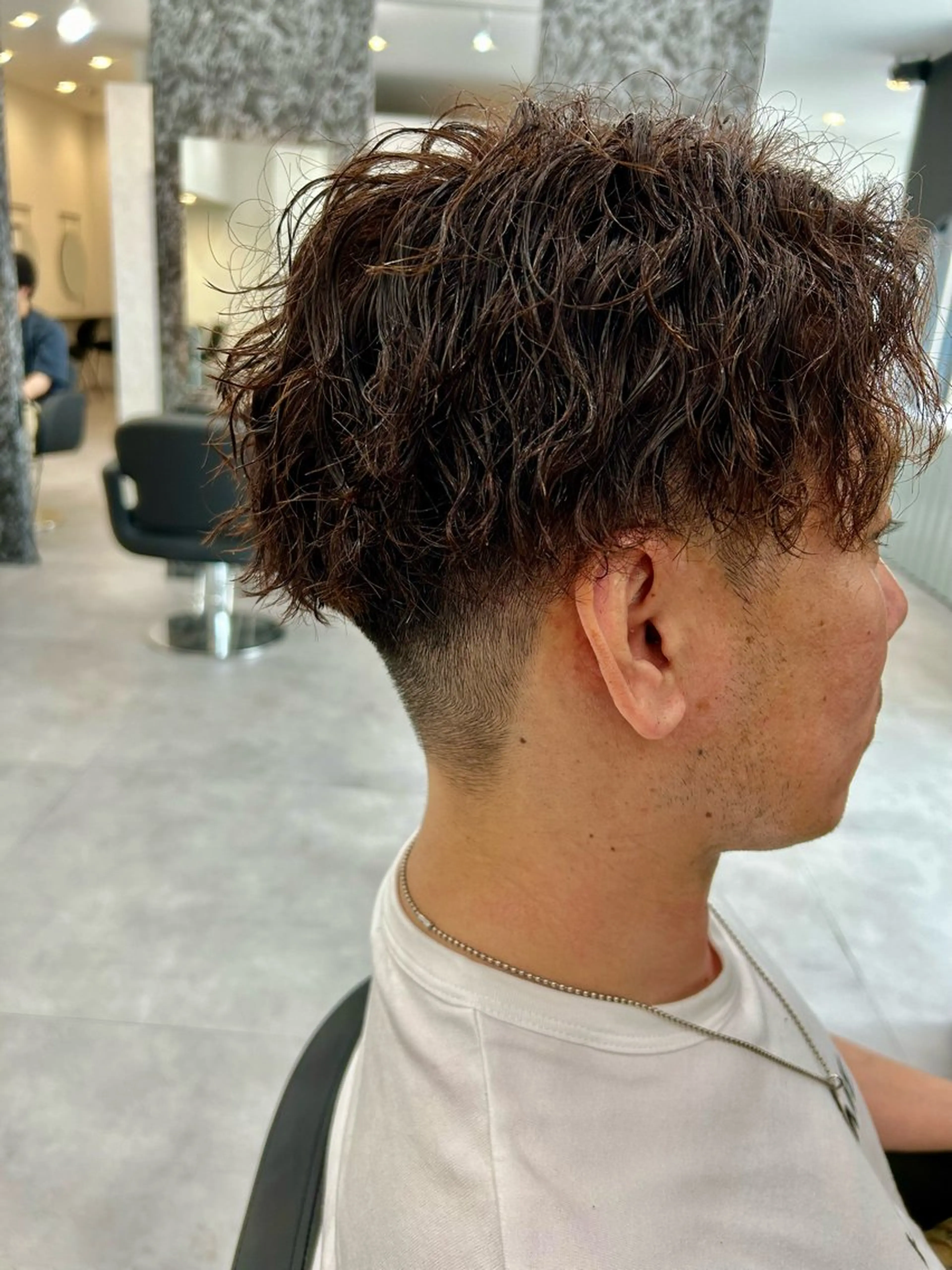 パーマ メンズ 土屋 竣奨のヘアスタイル