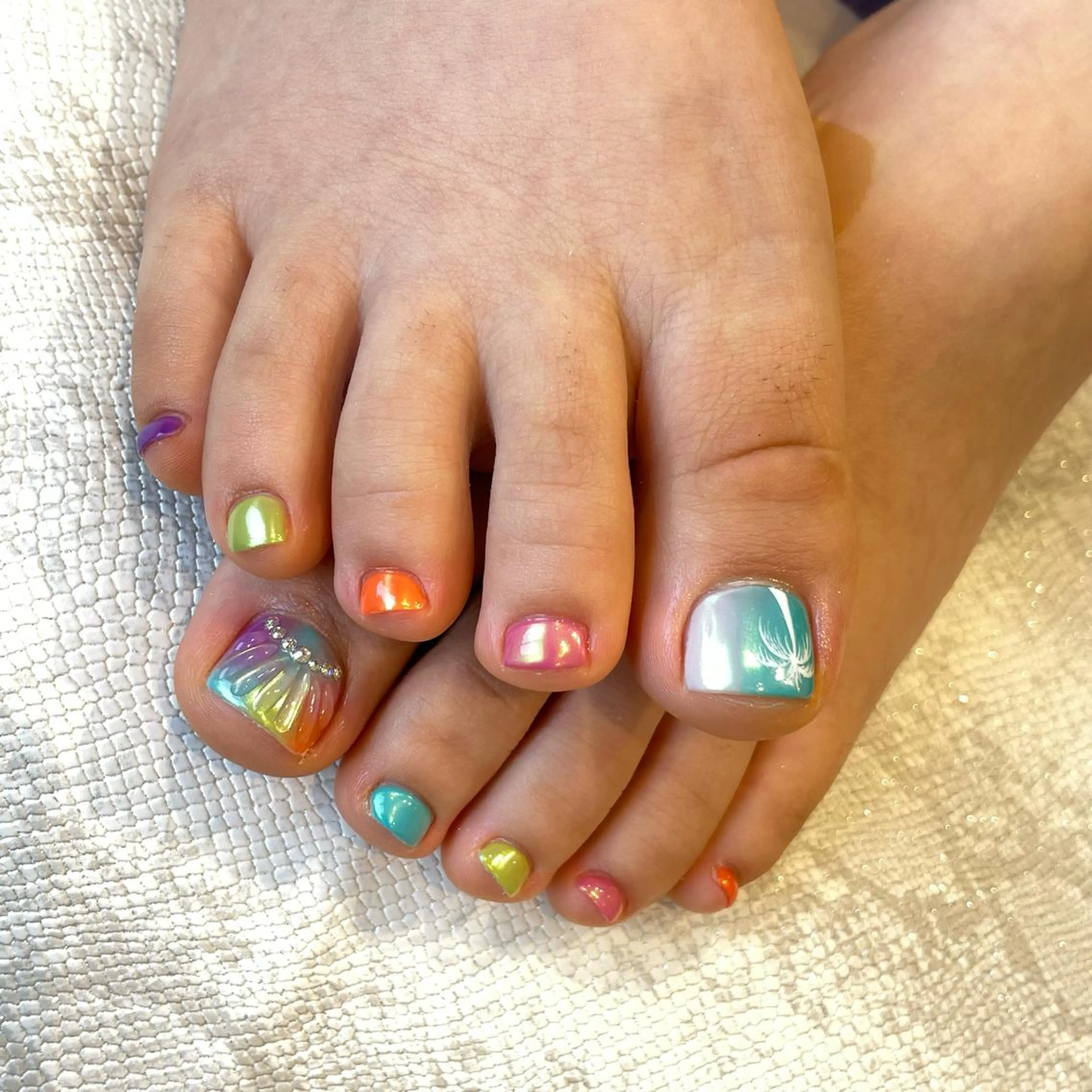 ネイル フットネイル Allure Sayakaのネイルデザイン