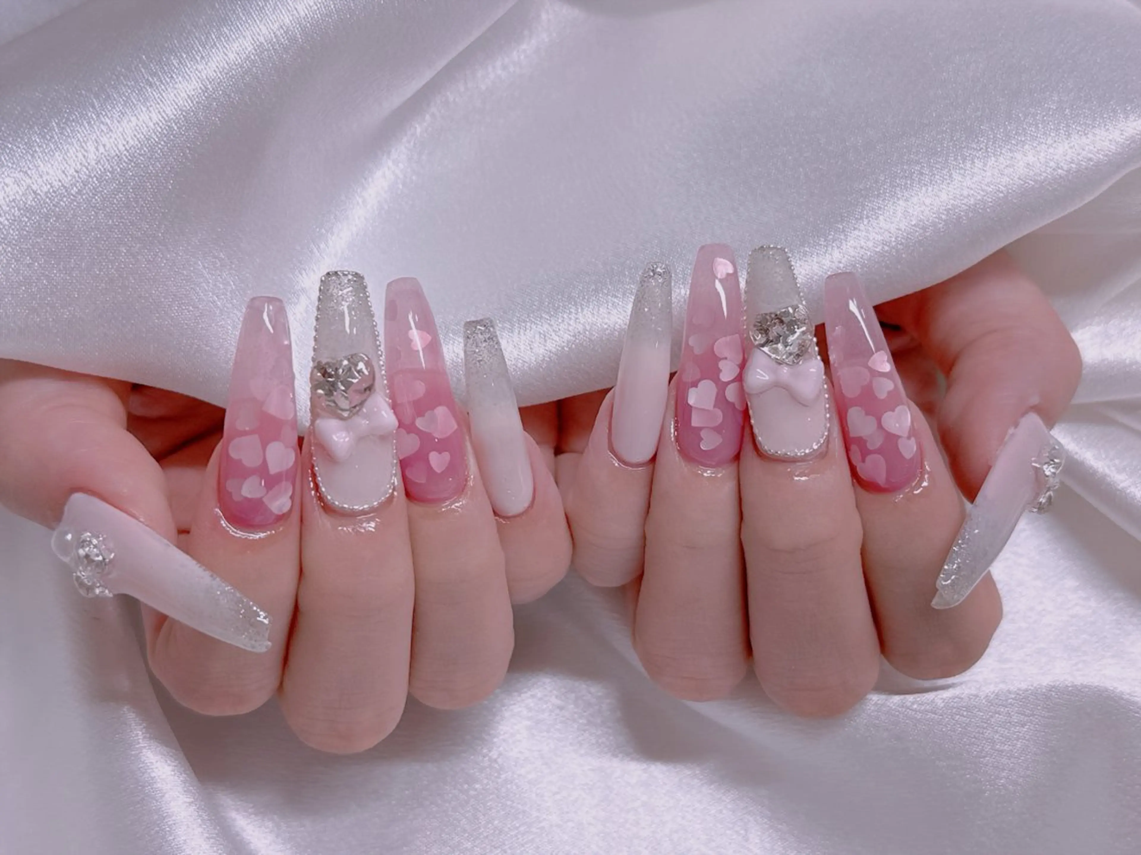 ネイル ハンドネイル 長さだし専門店 M2　rikaのネイルデザイン