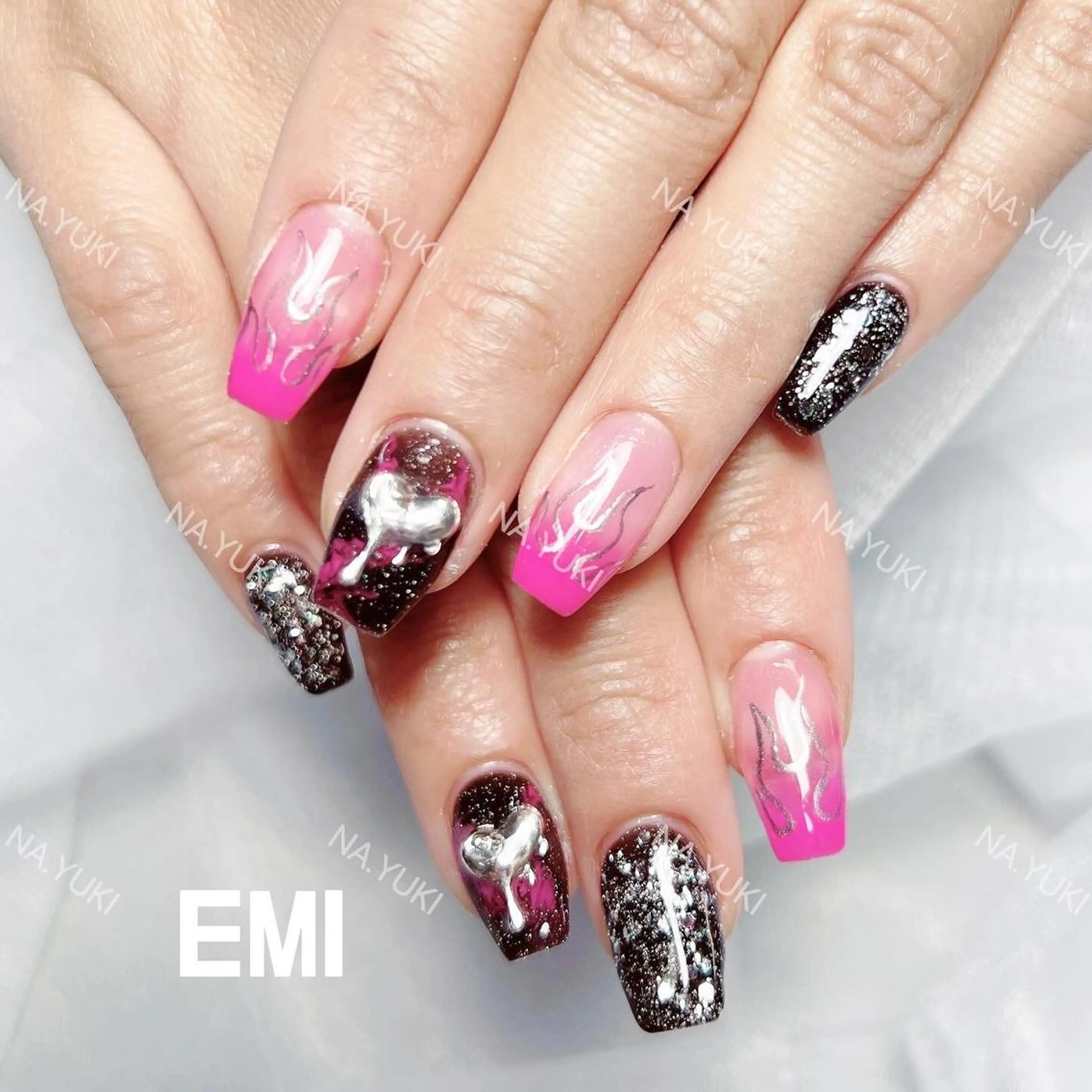 ネイル ハンドネイル ハンドケア YUKI 💗 渋谷店のネイルデザイン