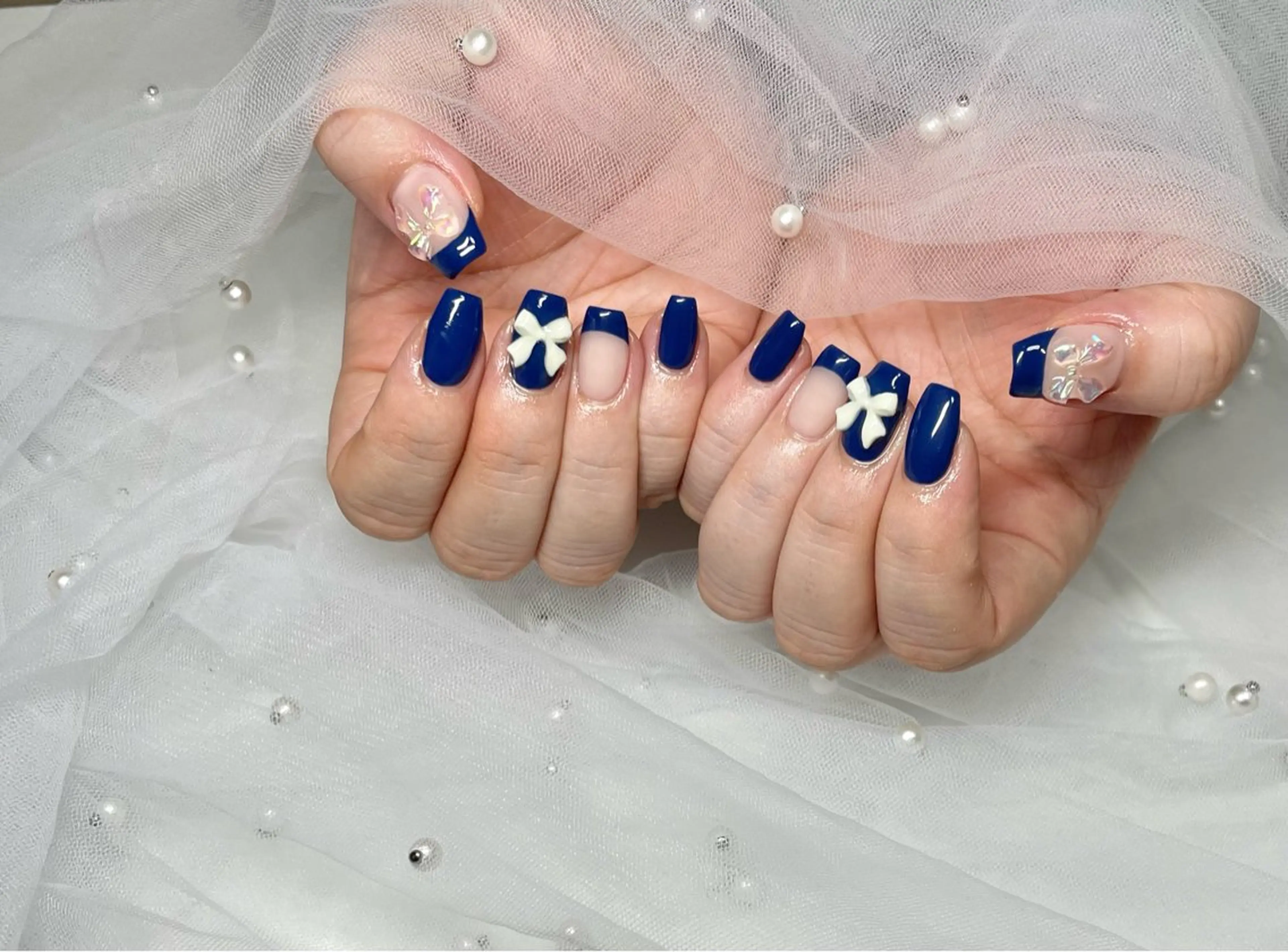 ネイル ハンドネイル 🦋 Rina🦋のネイルデザイン