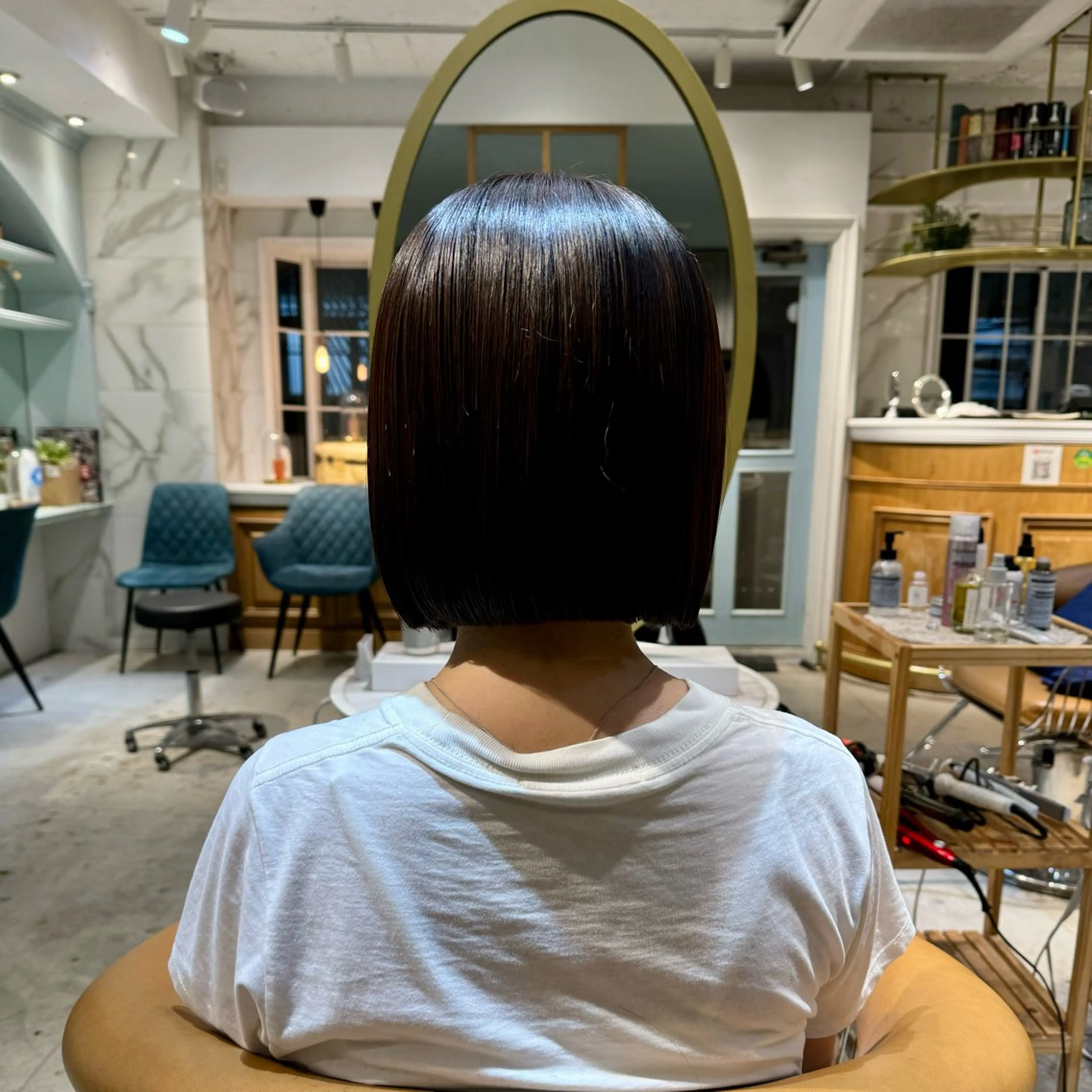 ミディアム 髪質改善/ボブ /韓国/erikoのヘアスタイル