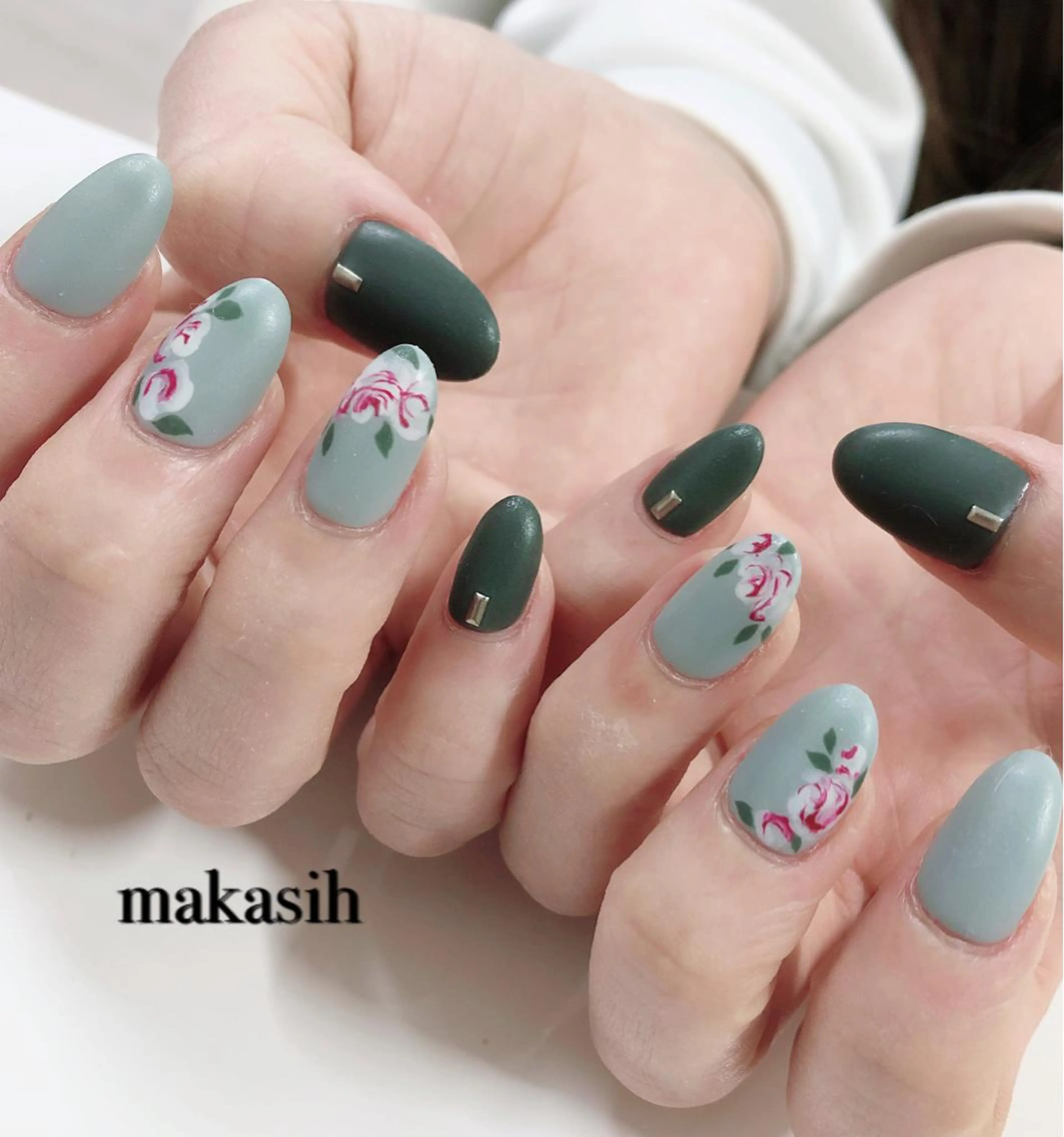 ネイル アートネイル マットネイル 濱田 美菜子のエステ・リラクイメージ