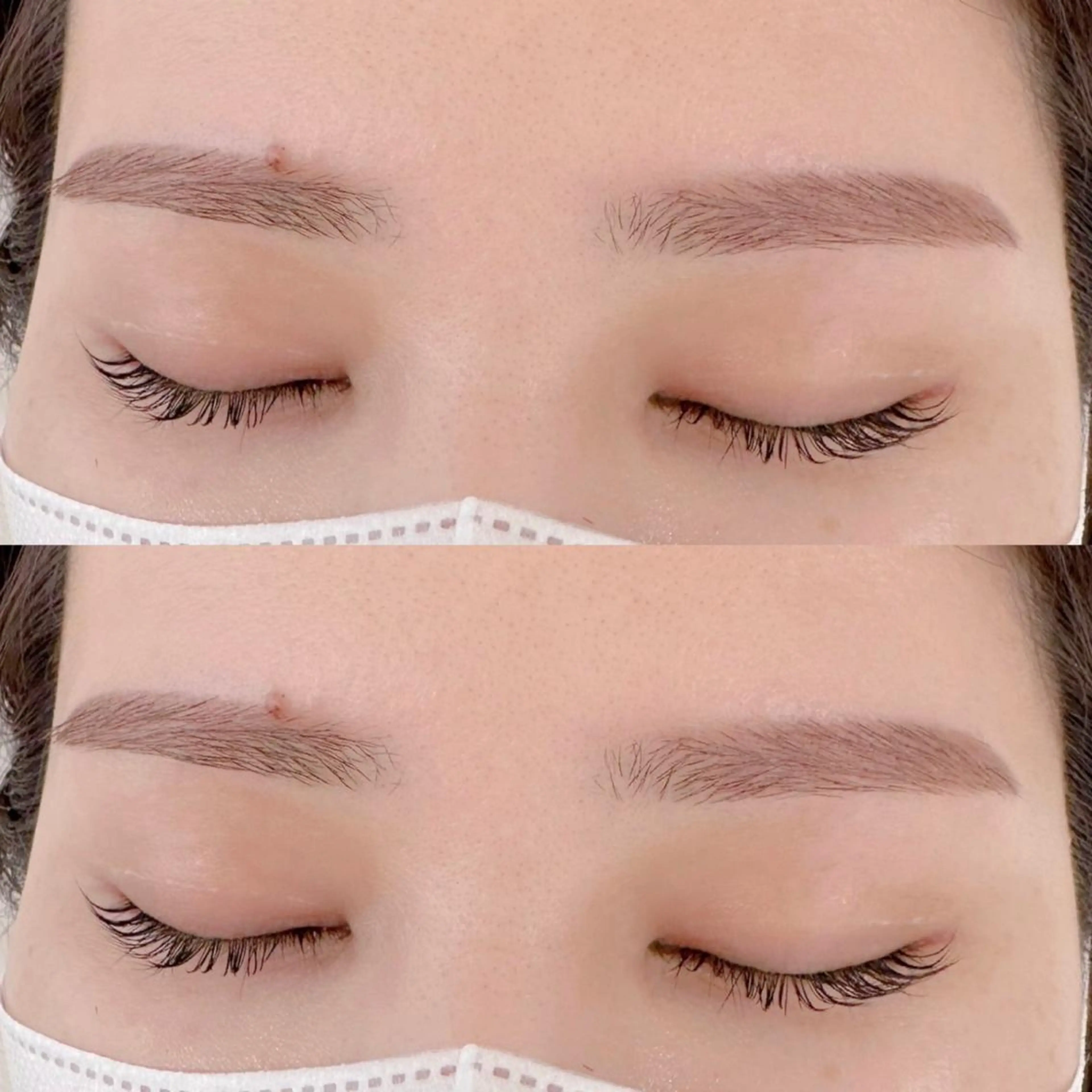 アイブロウ 眉毛ワックス脱毛 NALU by felizのマツエク・マツパデザイン