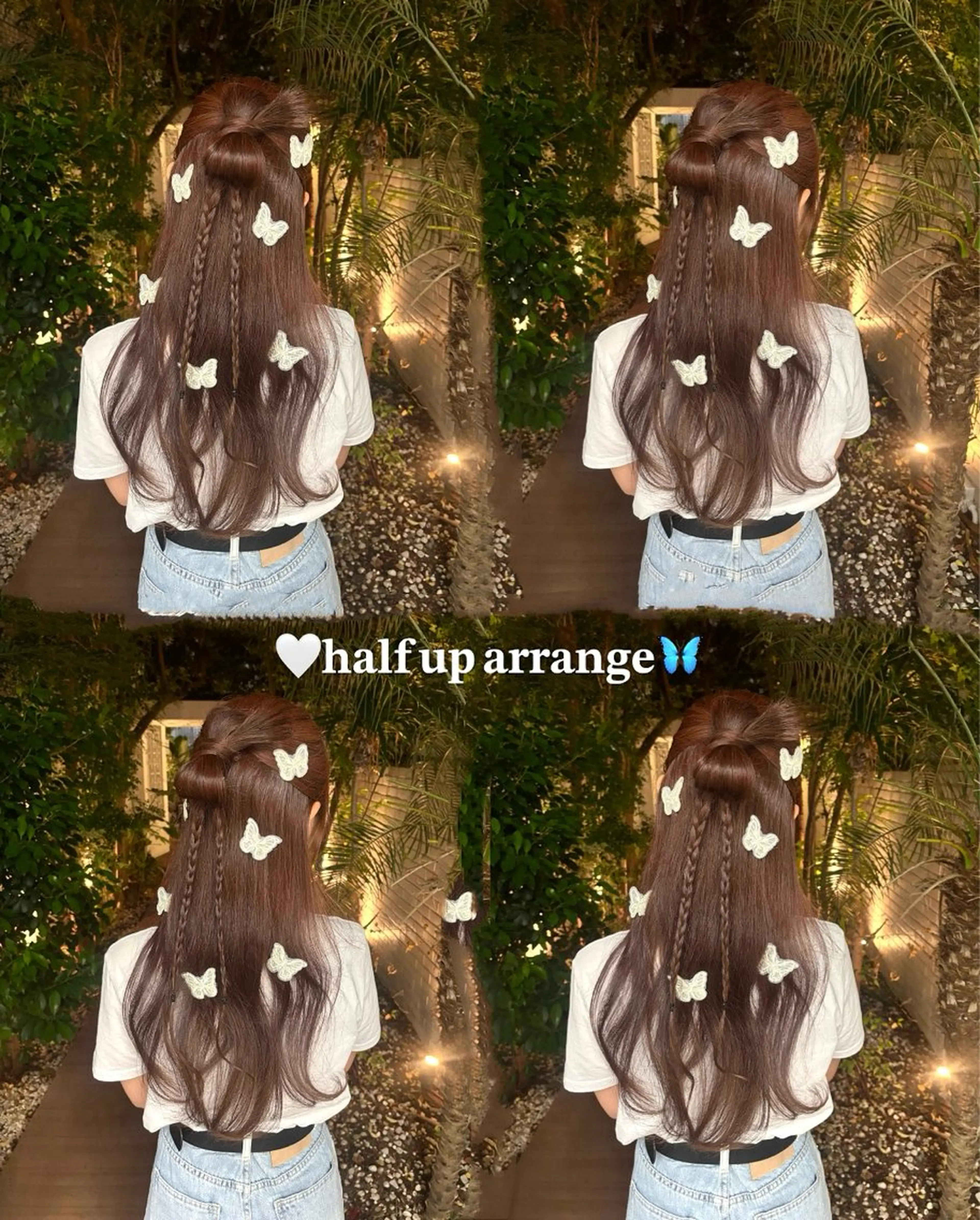 ロング カラー ヘアアレンジ ヘアセット 柏木 理那のヘアスタイル