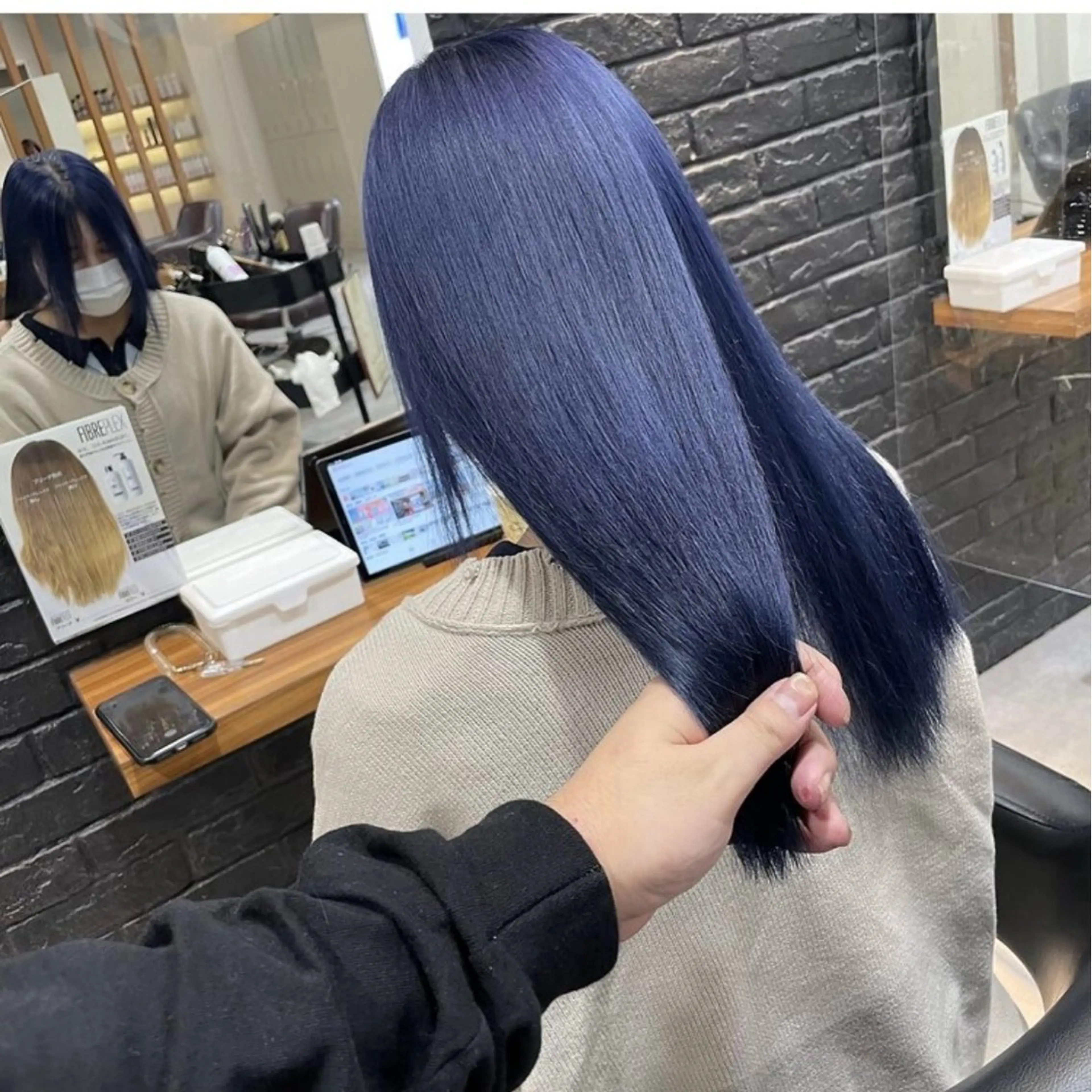 カラー ブルーカラー ブリーチカラー 🦋RANA🦋のヘアスタイル