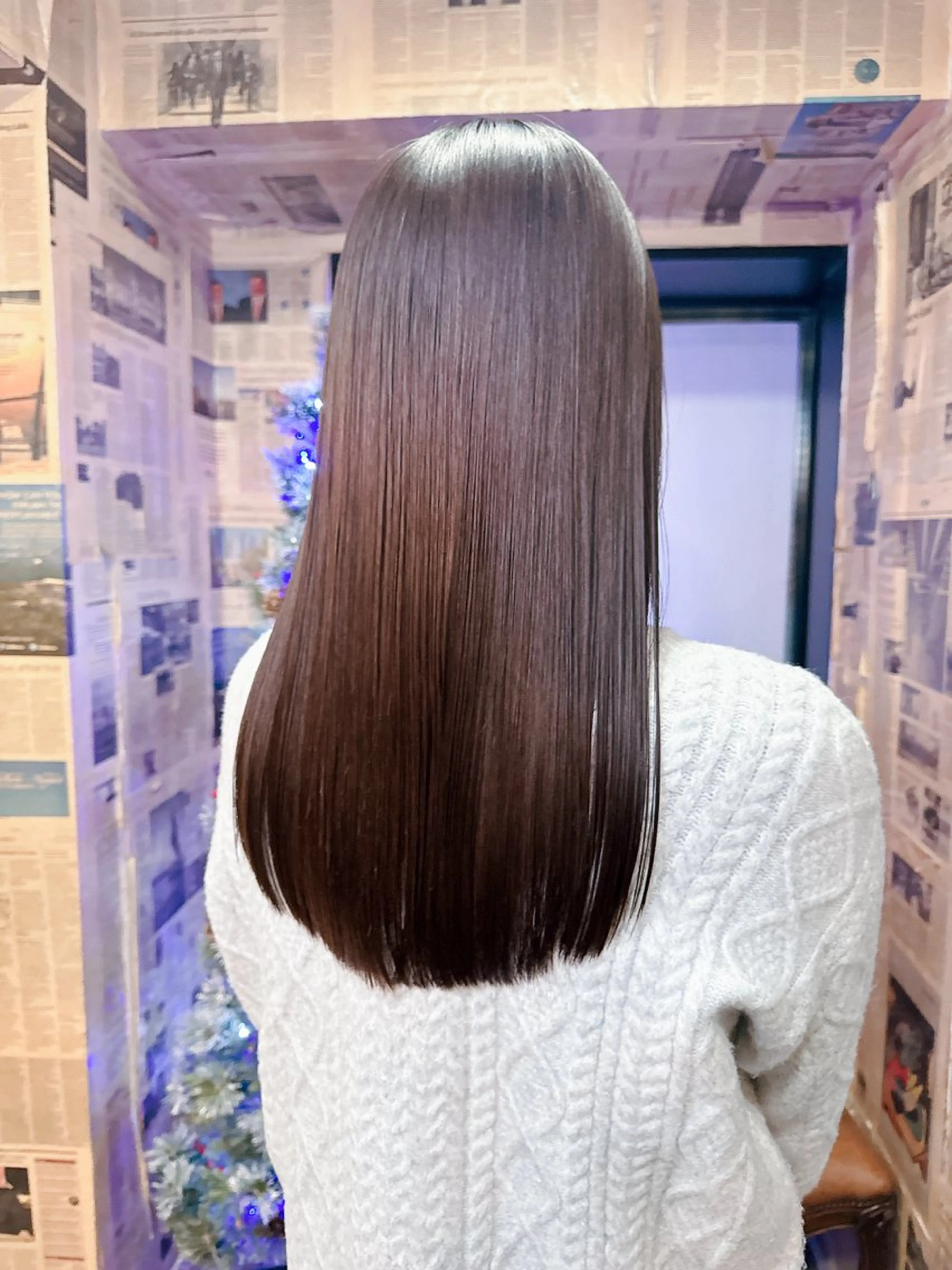 セミロング カラー トリートメント Chic シックのヘアスタイル