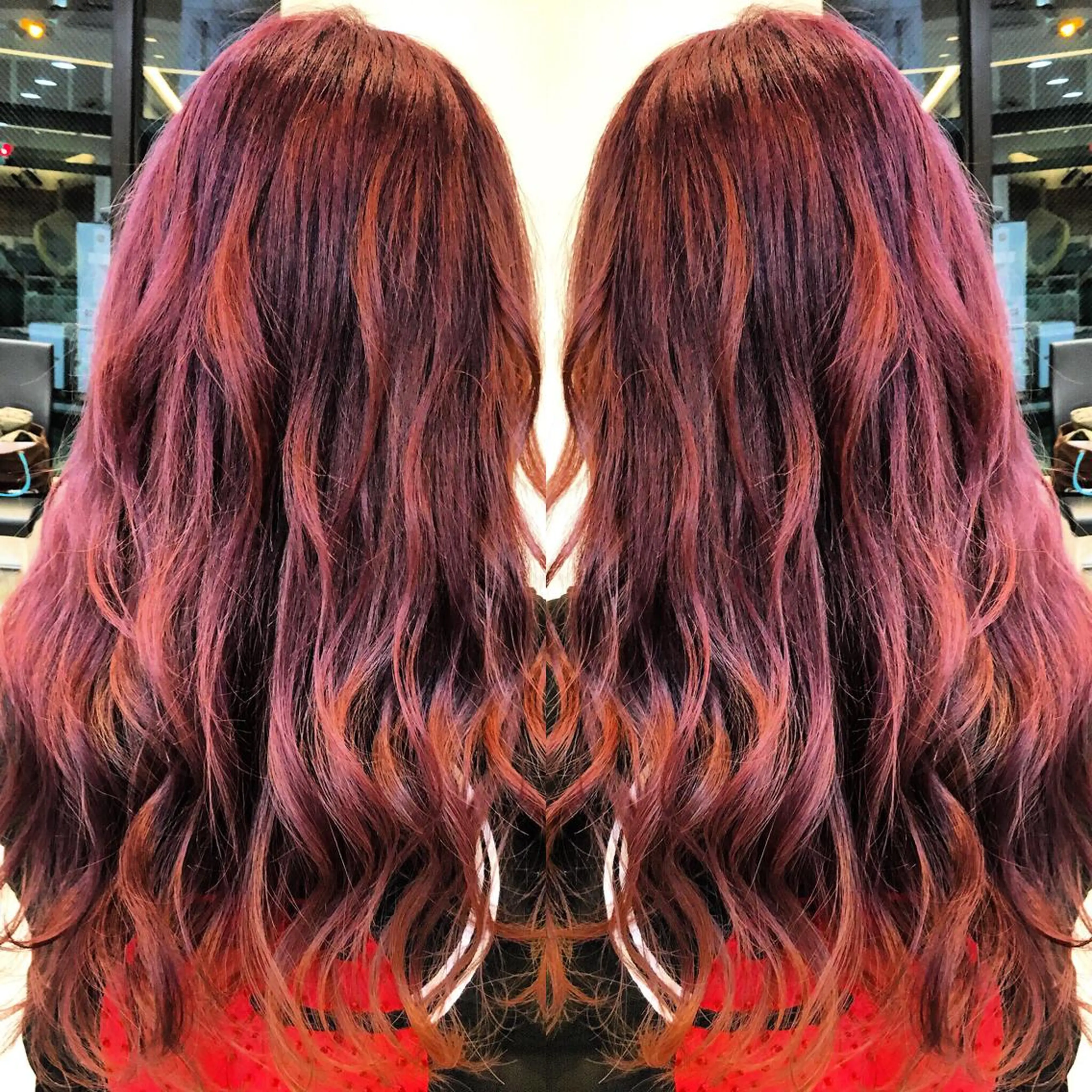 カラー 美容室 HAKUAのヘアスタイル