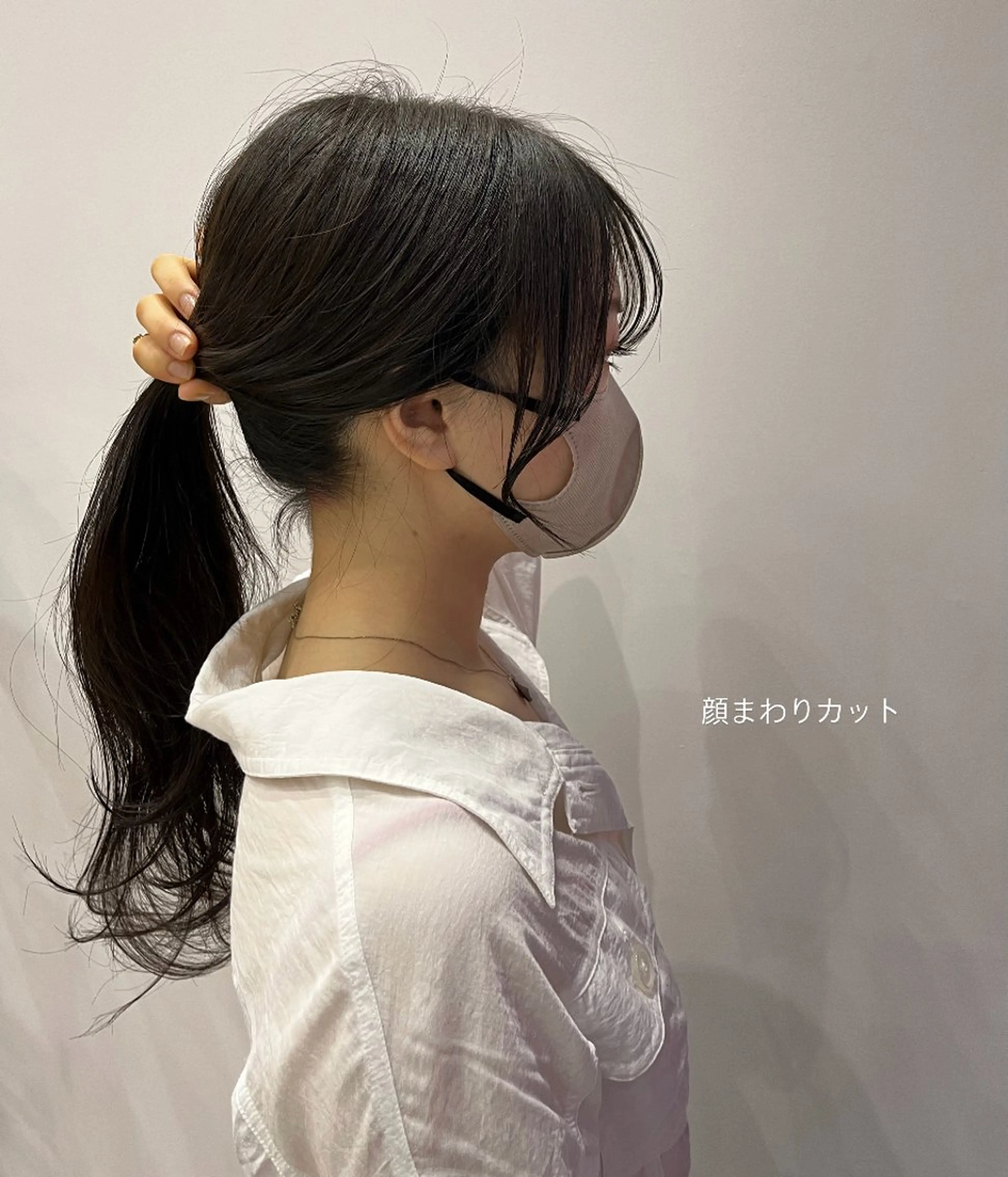 ロング カラー ヘアアレンジ 🥀暖色韓国ヘア💕 保科侑花のヘアスタイル