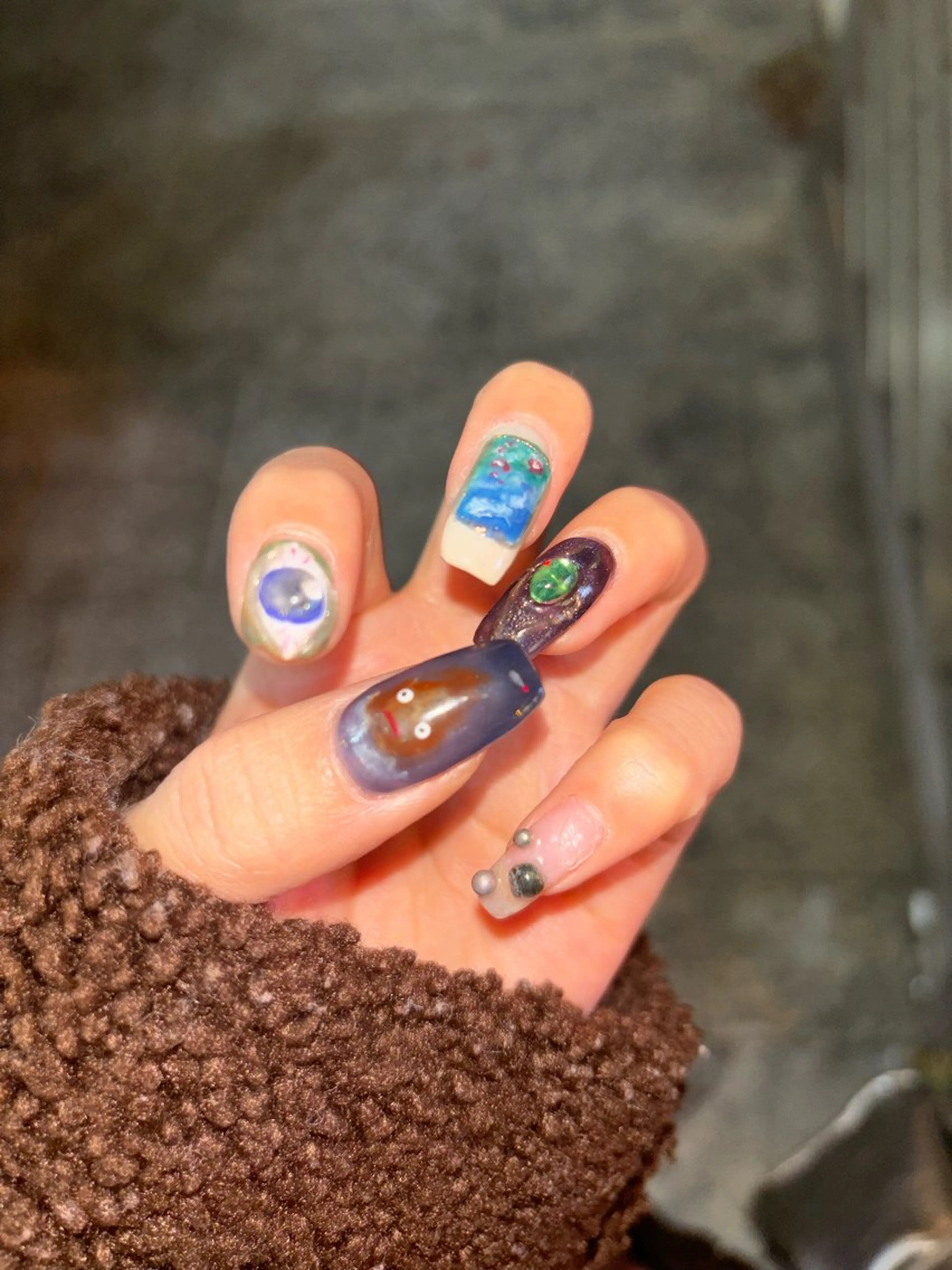 ネイル mano Hanaのネイルデザイン