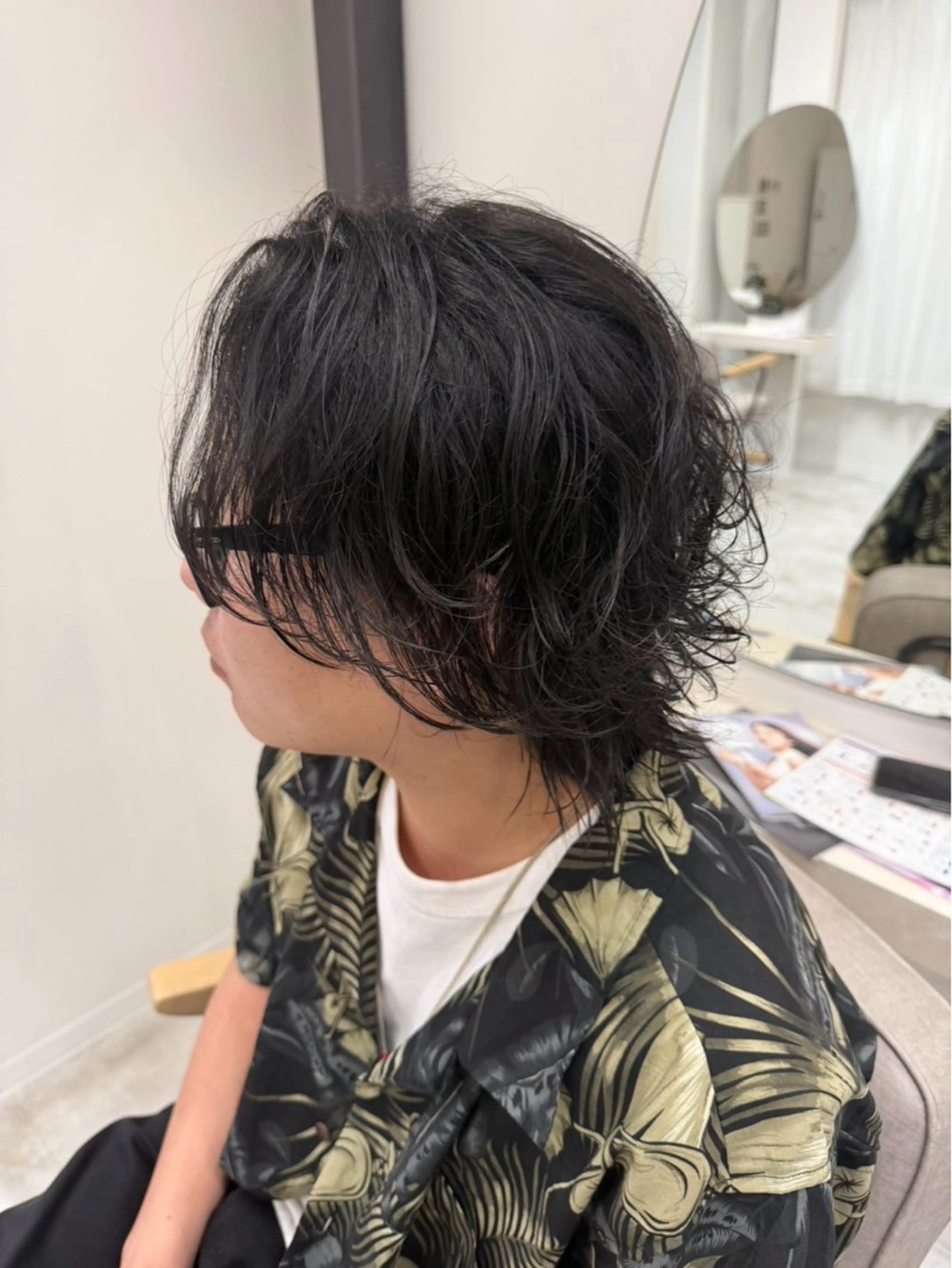パーマ メンズ カット パーマ 城崎如哉/ /メンズスタイルのヘアスタイル
