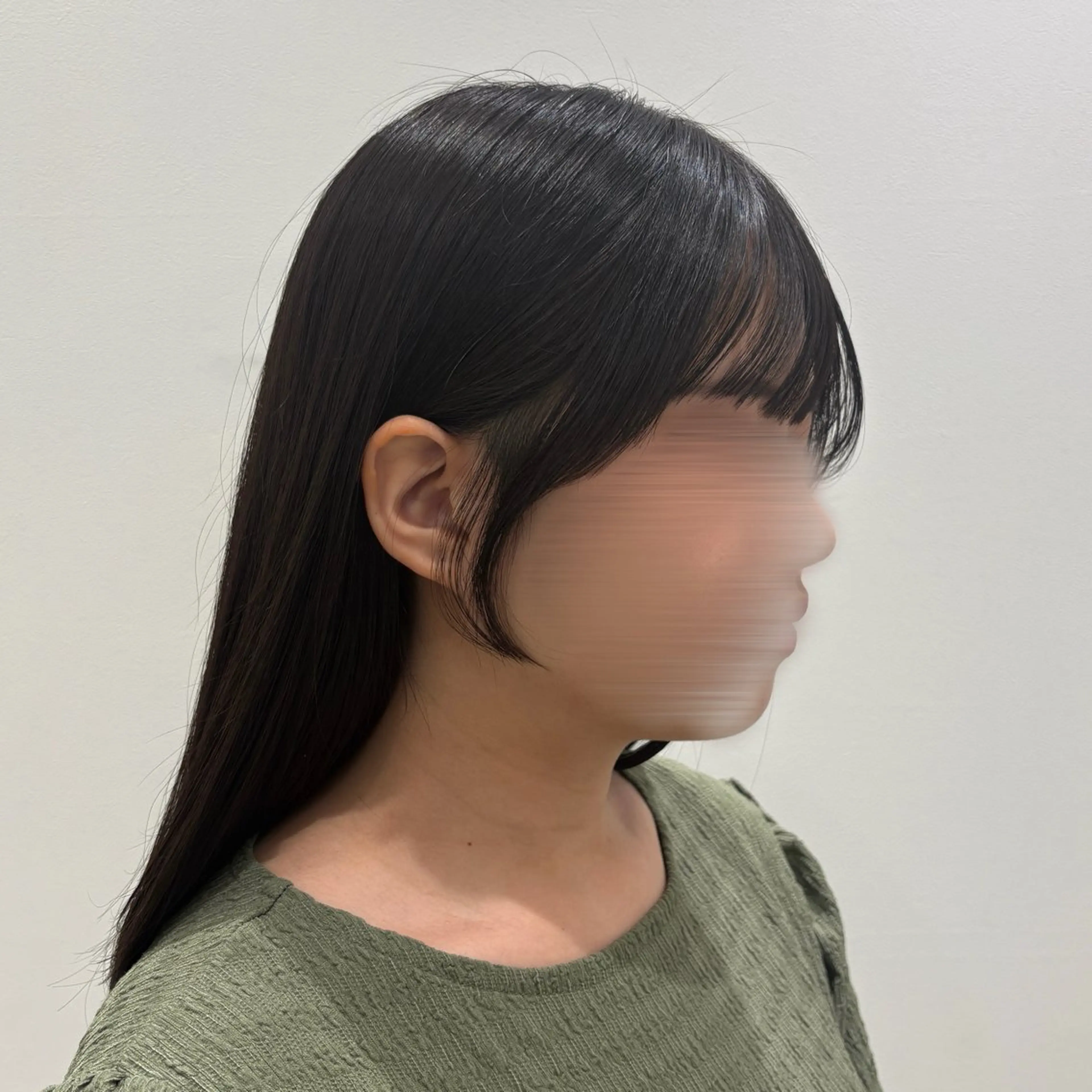 ロング 顔周りカット レイヤーカット カット AKARI /カットモデル募集中のヘアスタイル