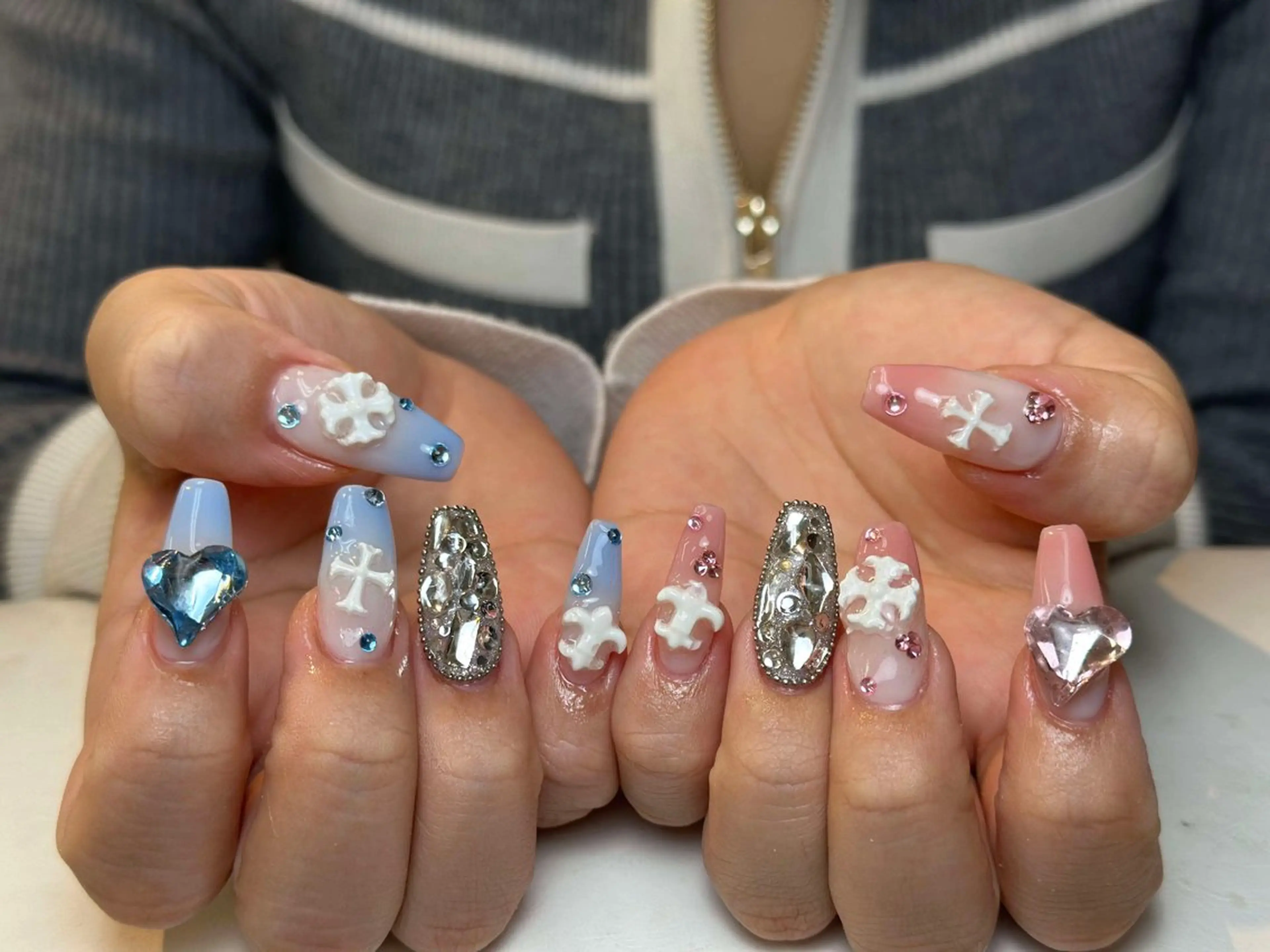 ネイル アートネイル ジェルネイル ニュアンスネイル シンプルネイル ハンドネイル Jenn Nail Shinokuboのネイルデザイン