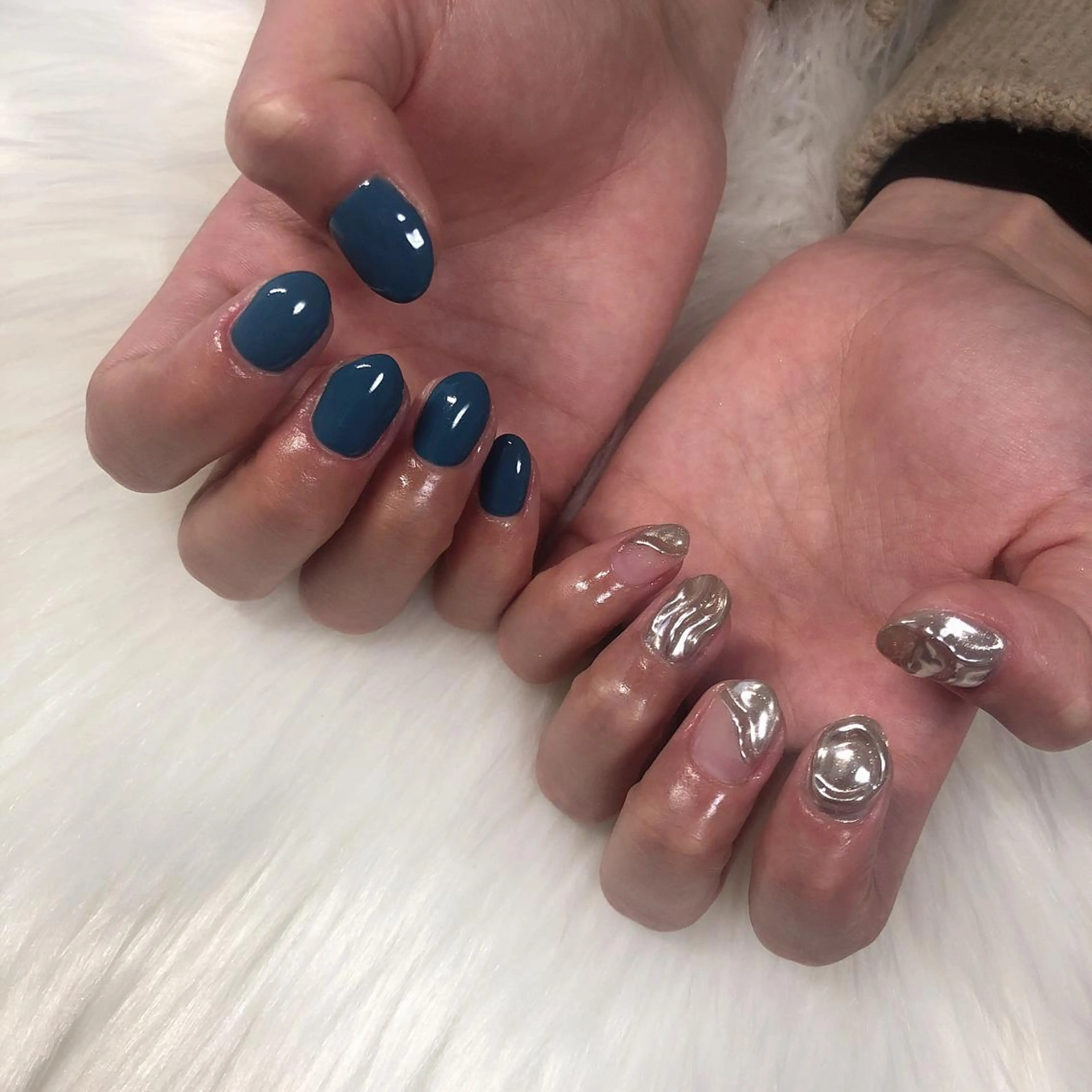 ネイル ハンドネイル 西岡 杏のネイルデザイン