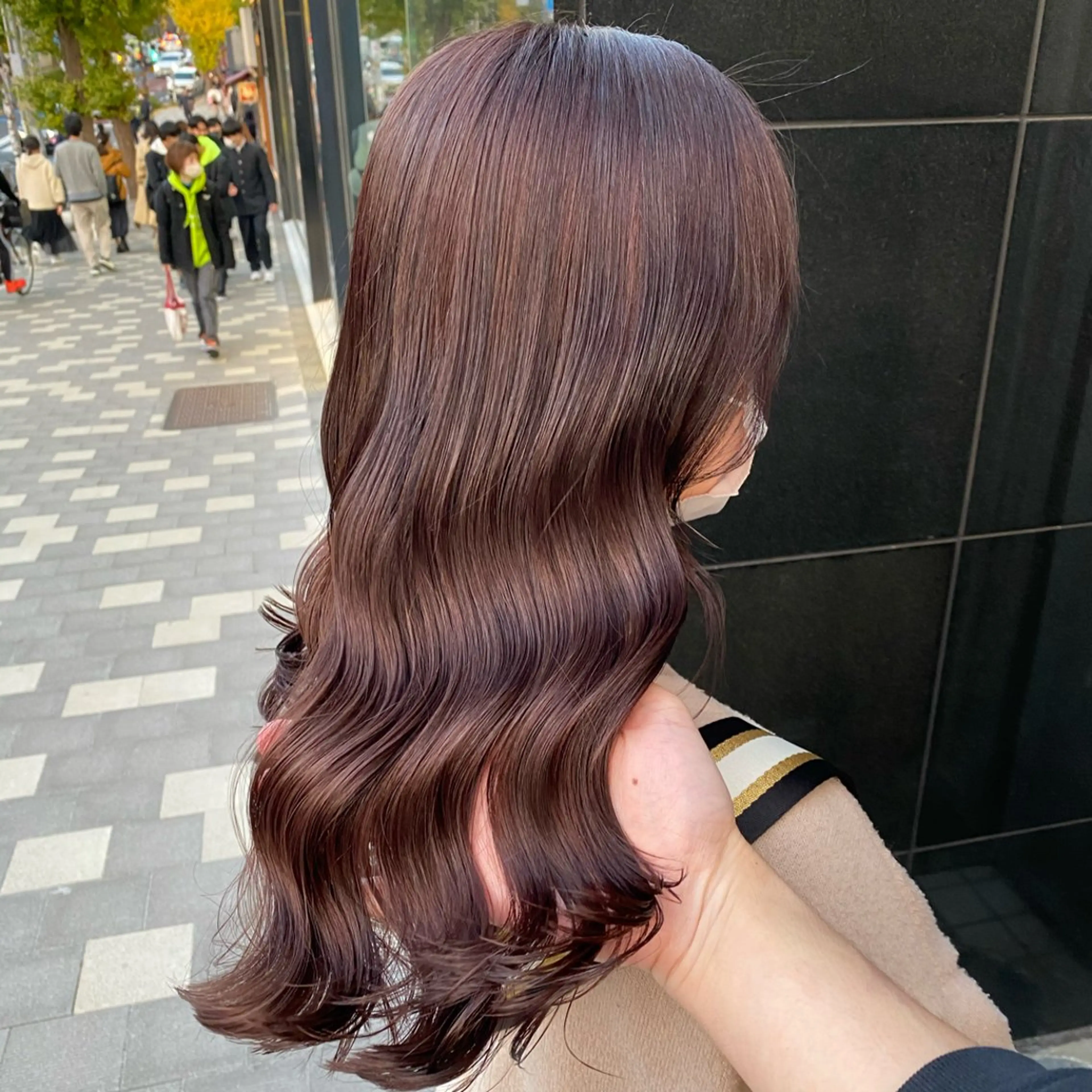 ロング カラー ヘアカラー 山内 直英のヘアスタイル