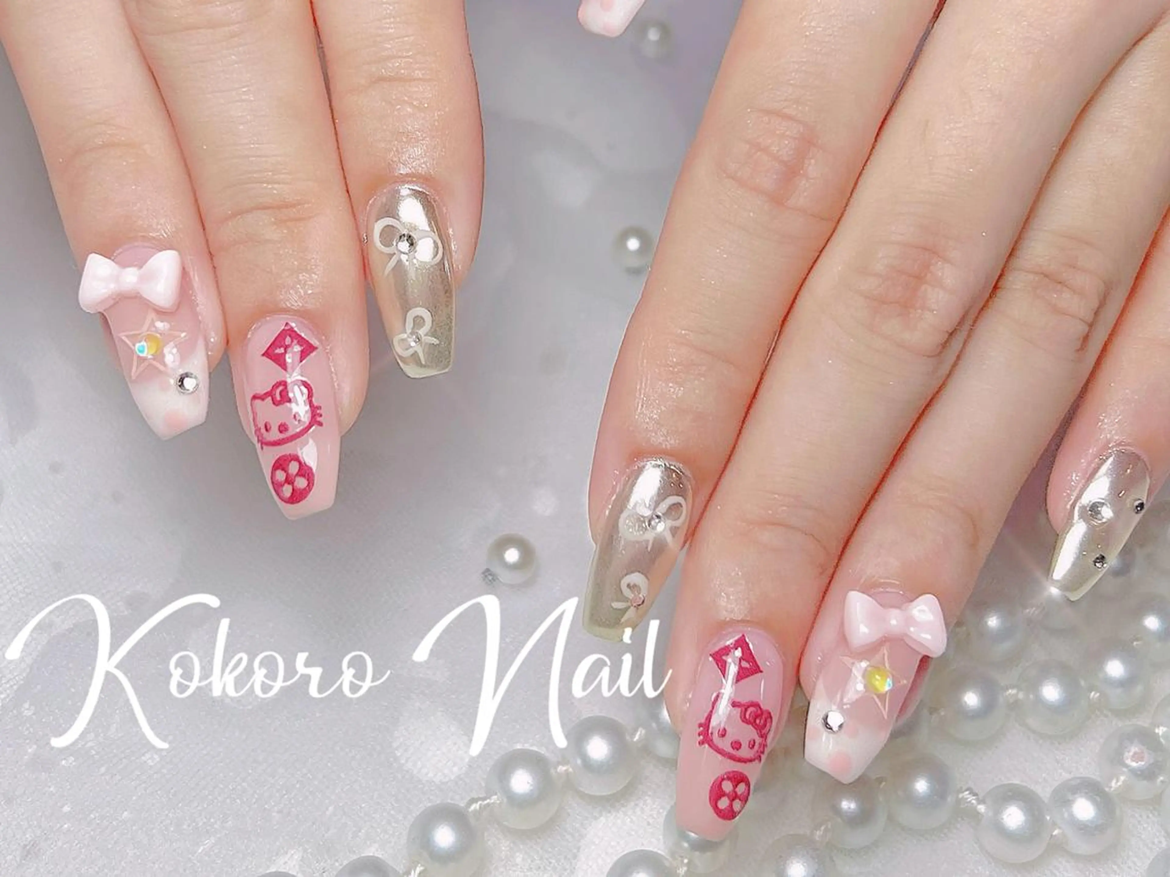 ネイル ハンドネイル ハンドケア 💗NA.YUKI NAIL💗のネイルデザイン