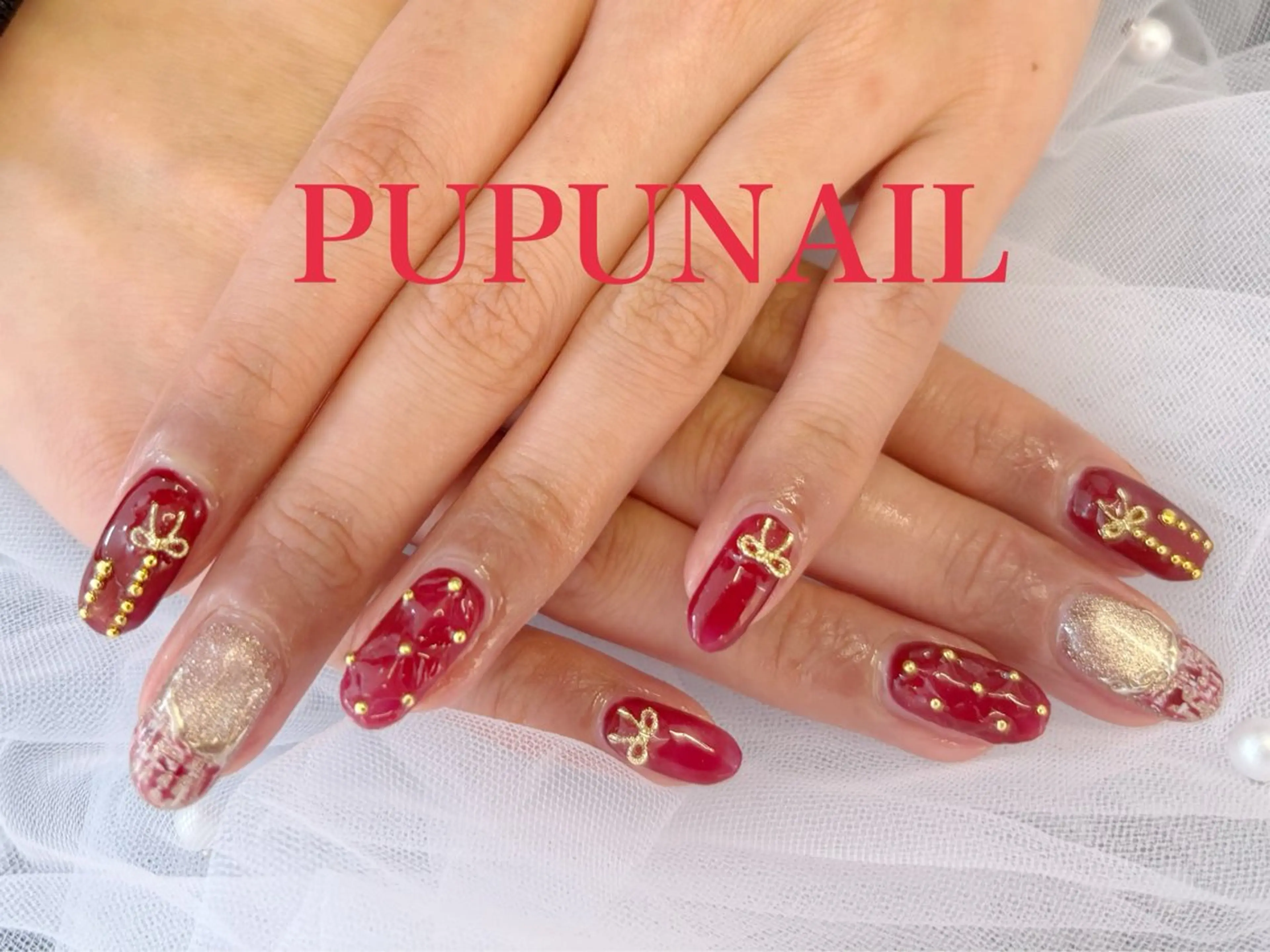 セミロング ハンドネイル Re:Nail Formula所属・kido chieのネイルデザイン