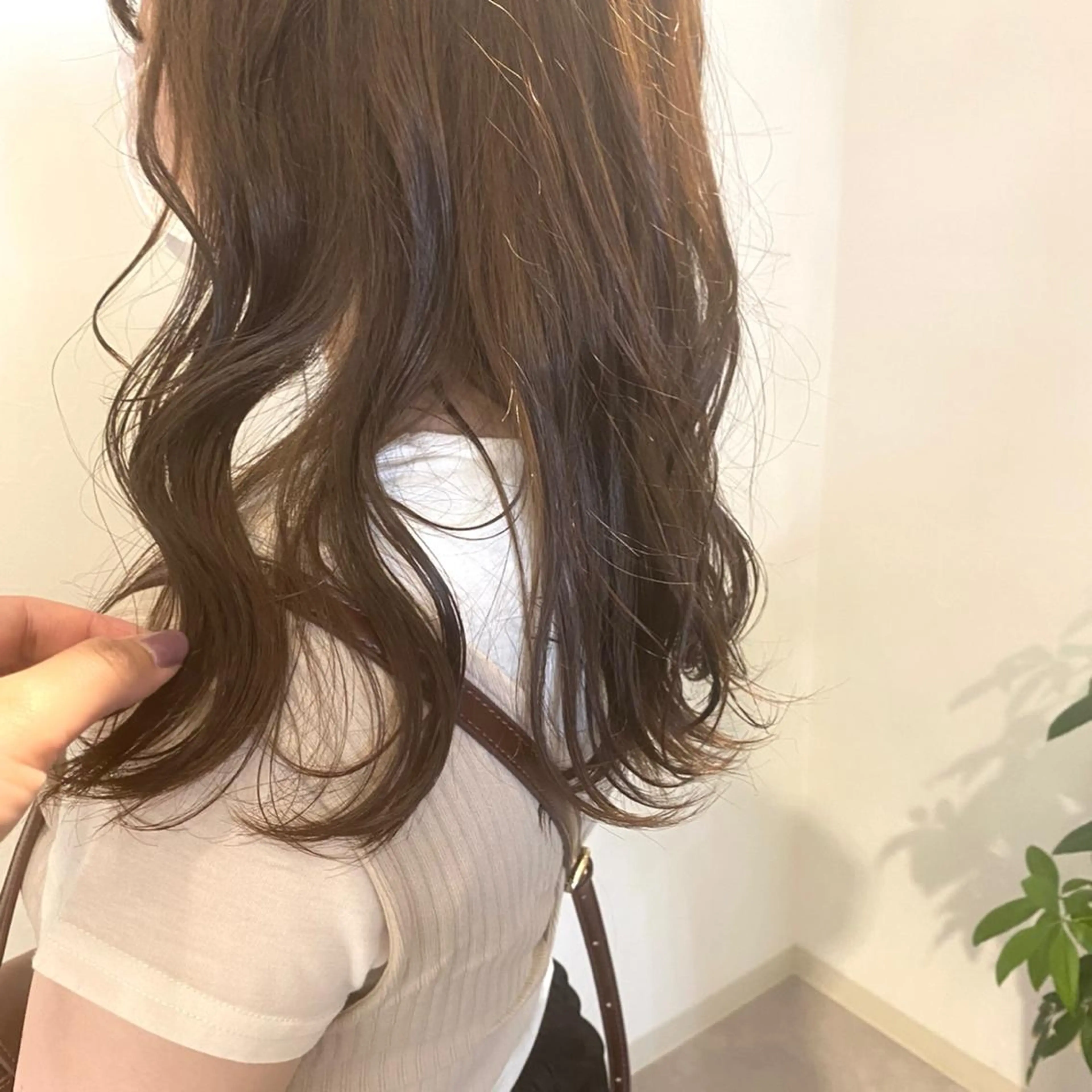 セミロング ヘアカラー デザインカラー/ ジュンナのヘアスタイル