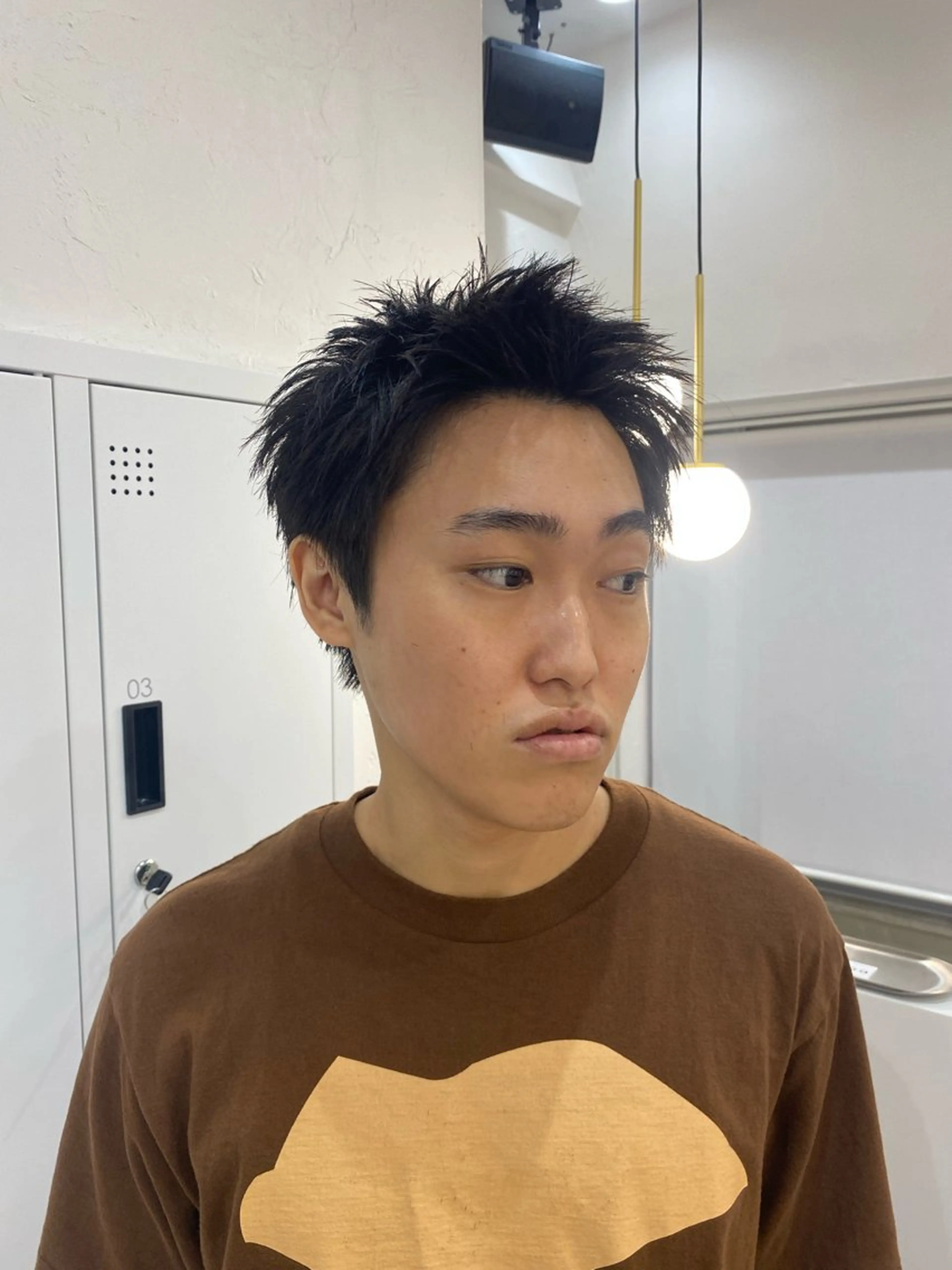 ショート メンズ スパイキーショート 刈り上げ ショートヘア 💎透明感カラー /似合わせカット💎のヘアスタイル