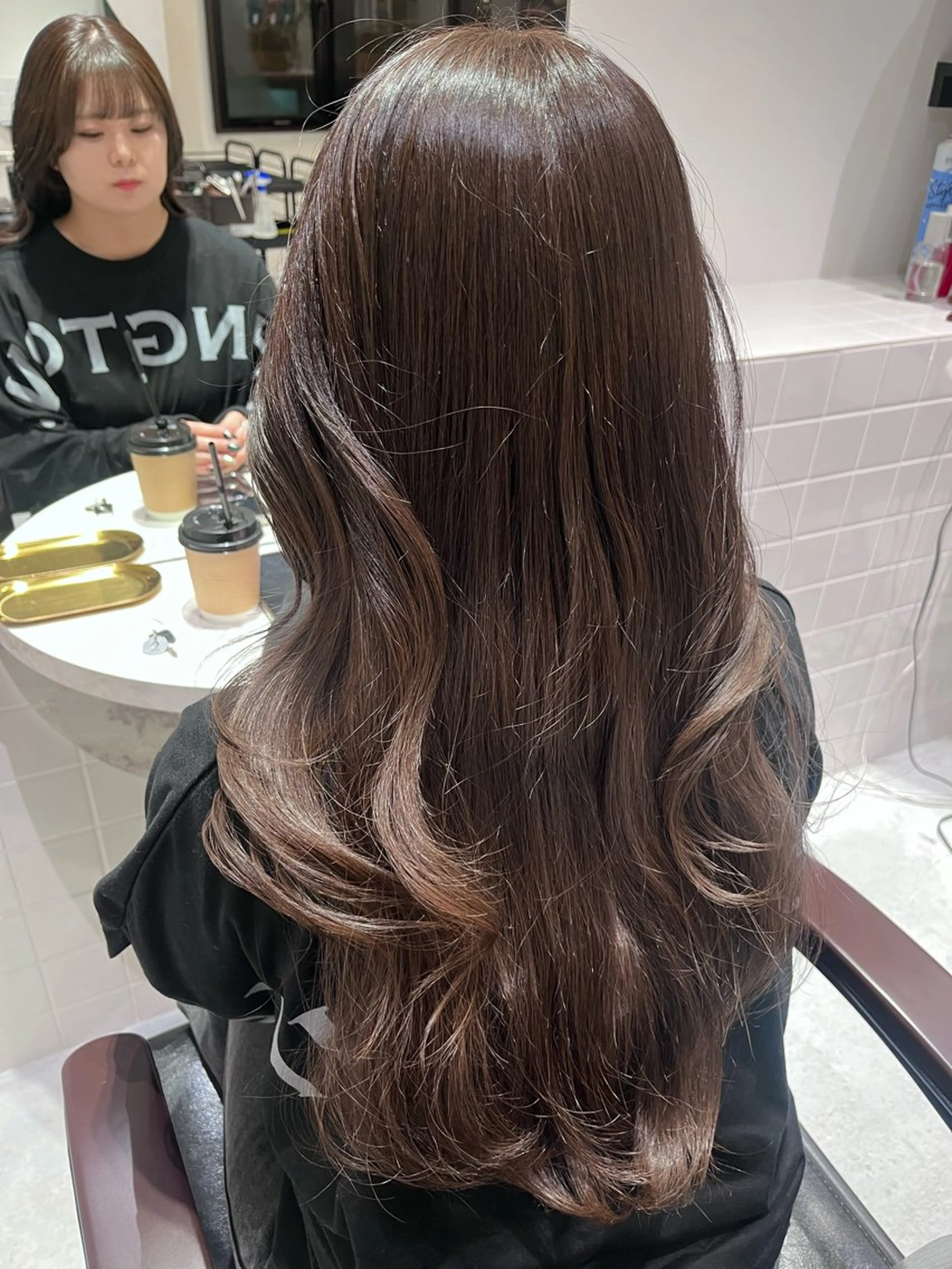 ロング カラー 透明感カラー 💎飯塚ゆうきのヘアスタイル