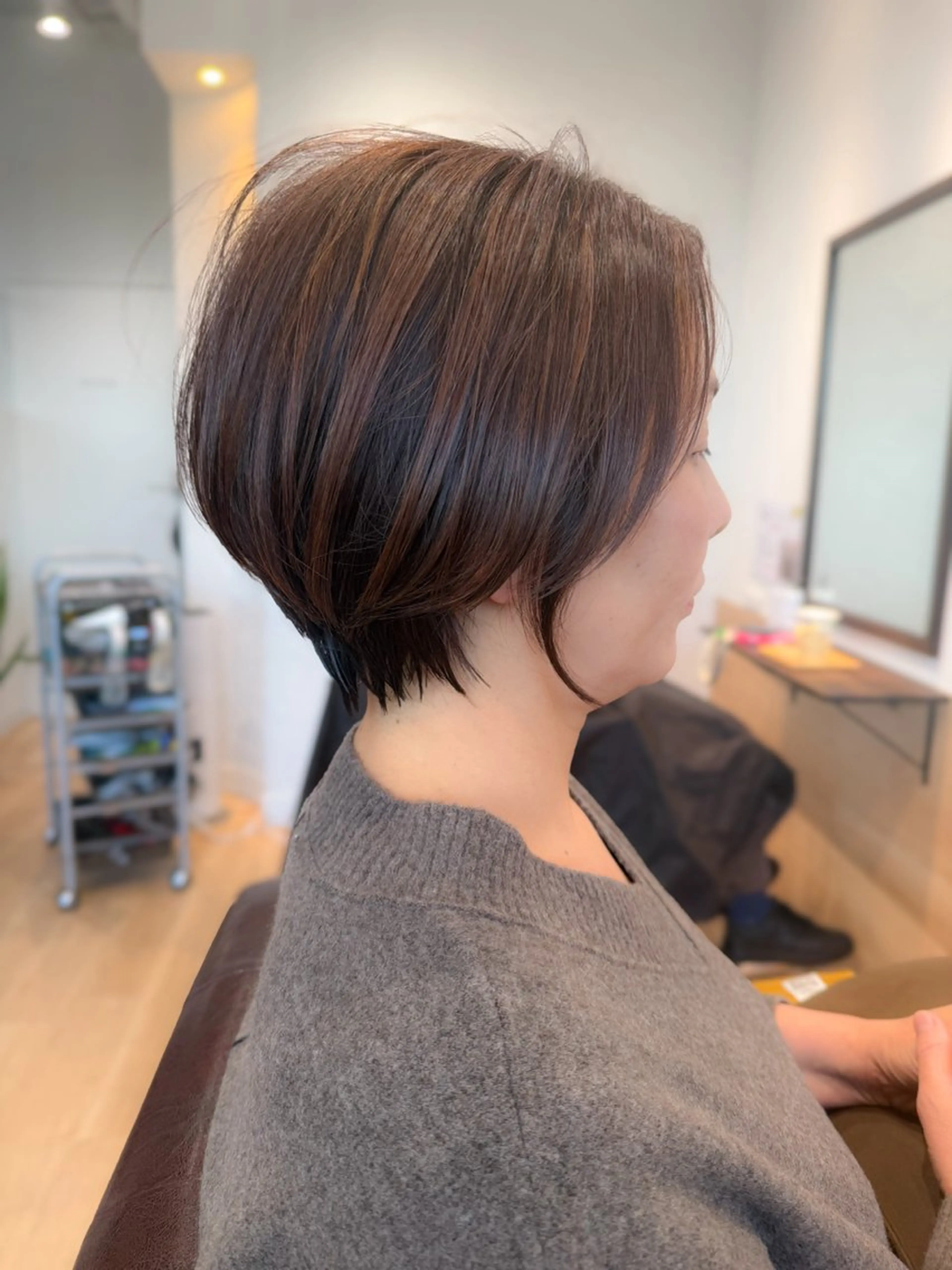 ショート 山田 有希のヘアスタイル