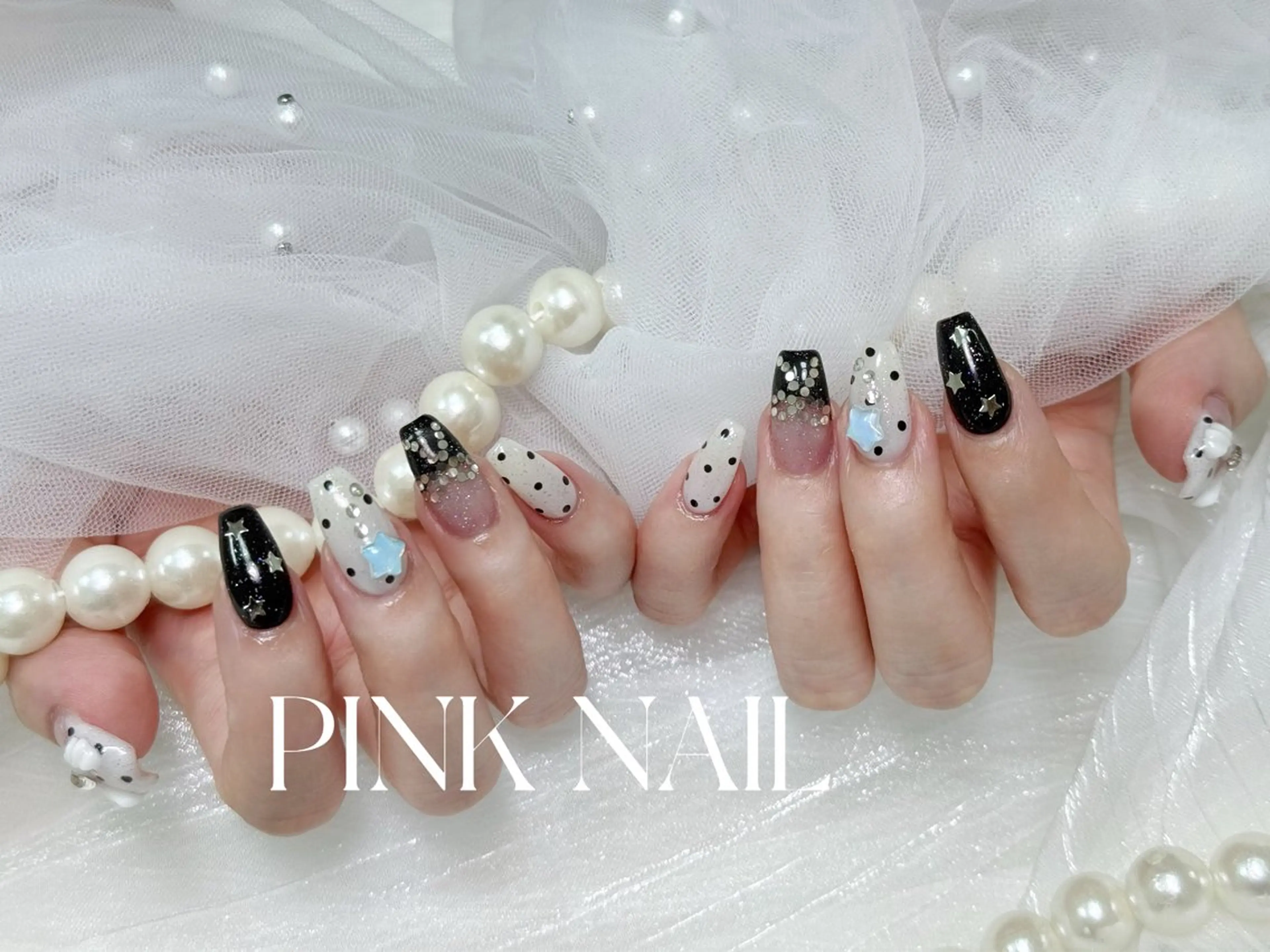 ネイル ハンドネイル pink nailのその他イメージ