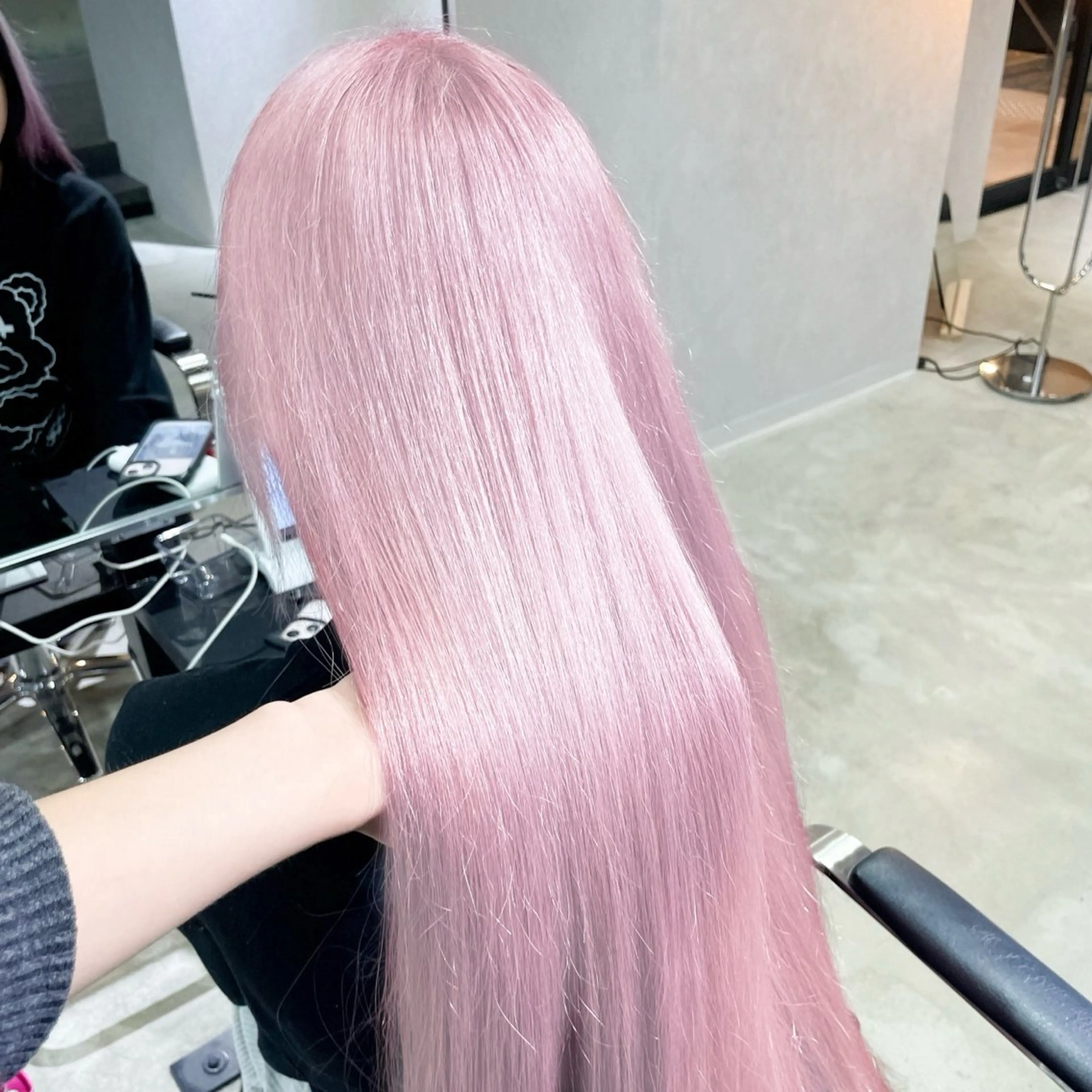 カラー ヘアアレンジ ハイトーンカラー ヘアカラー トリートメント 艶髪ハイトーン/ ブロンド/Nagiのヘアスタイル