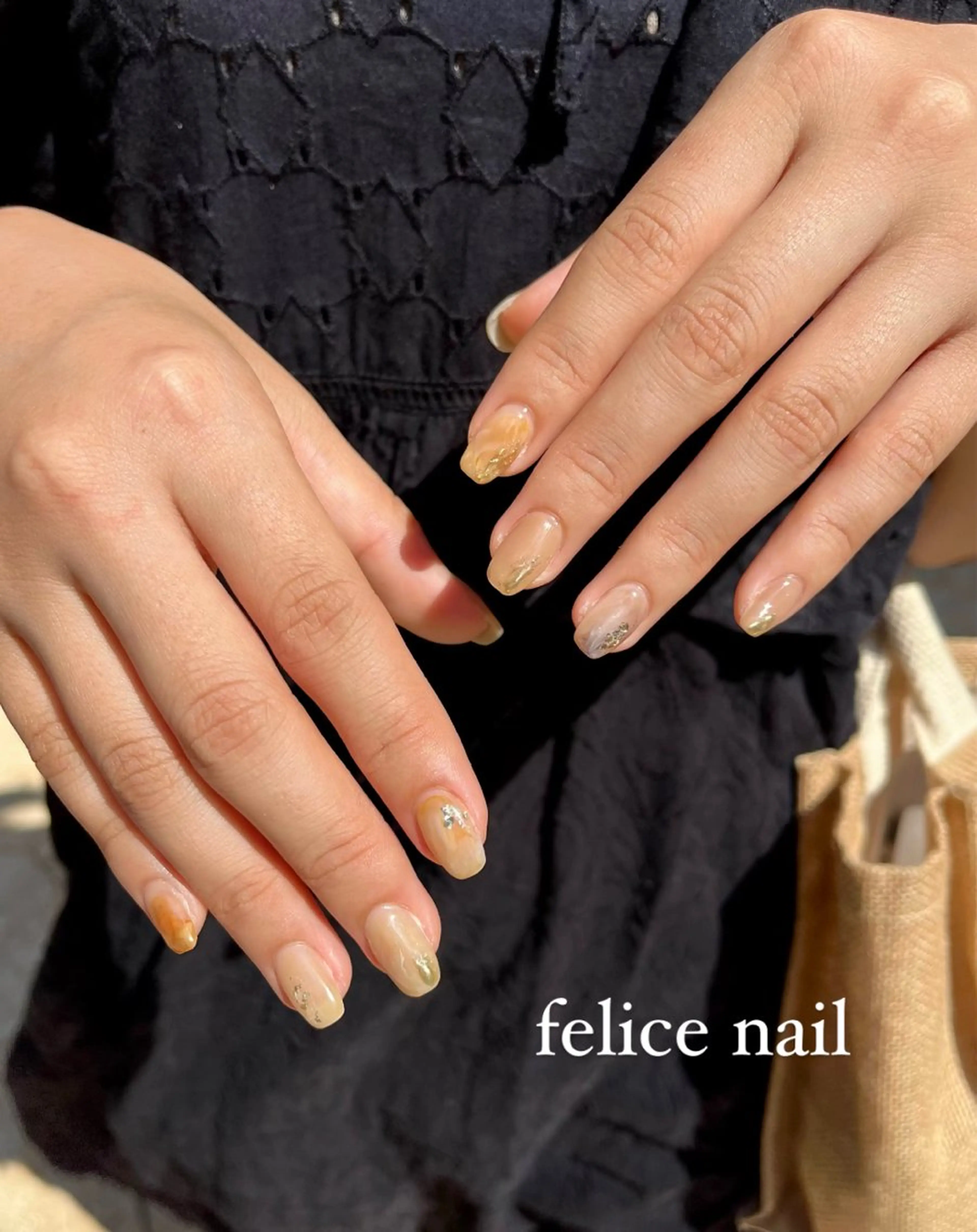 ネイル ニュアンスネイル felice nailのネイルデザイン