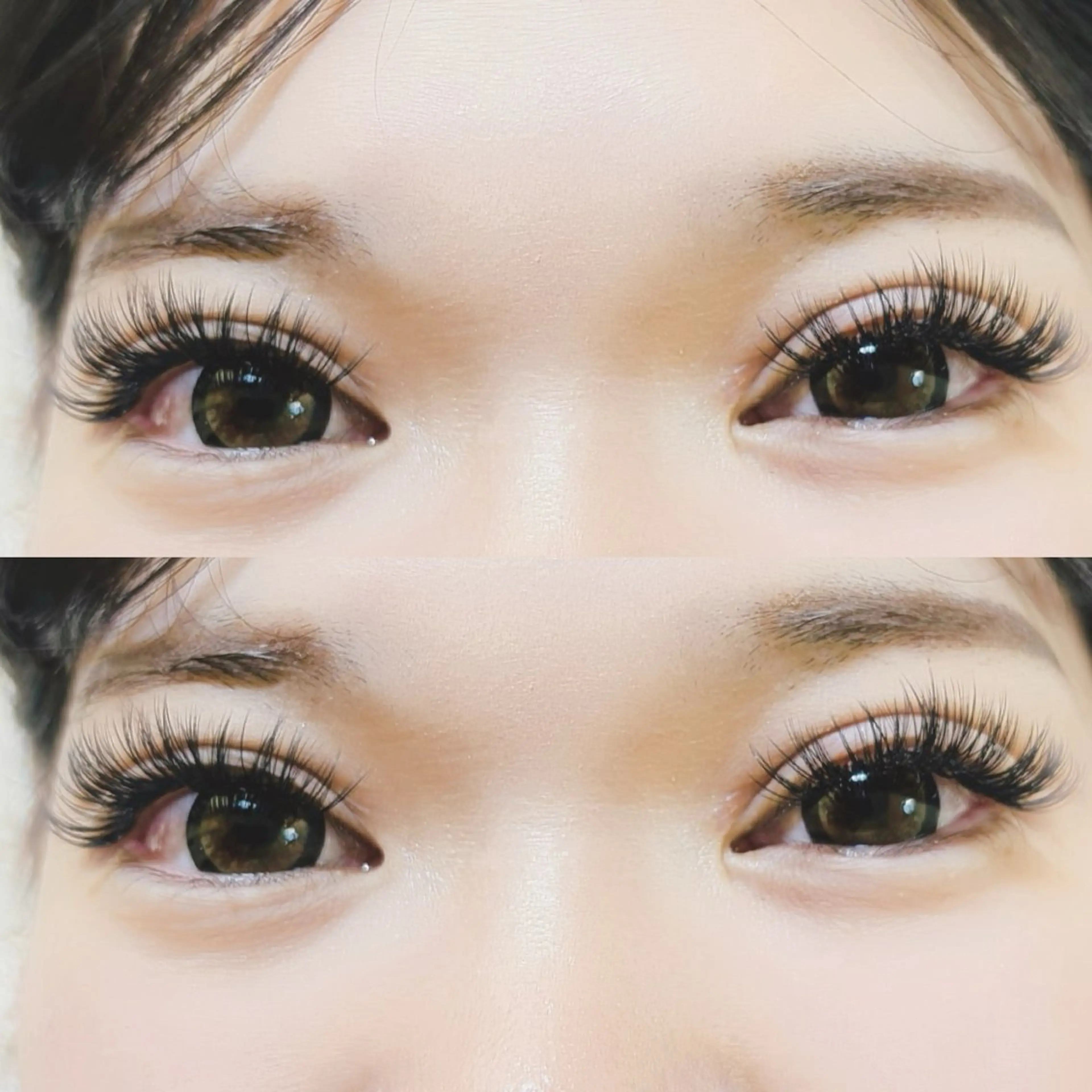 マツエク・マツパ 付け放題 バインドロック 束感まつ毛 フラットラッシュ パリジェンヌラッシュリフト マツエク オーロラ所属・AURORA RINAのマツエク・マツパデザイン