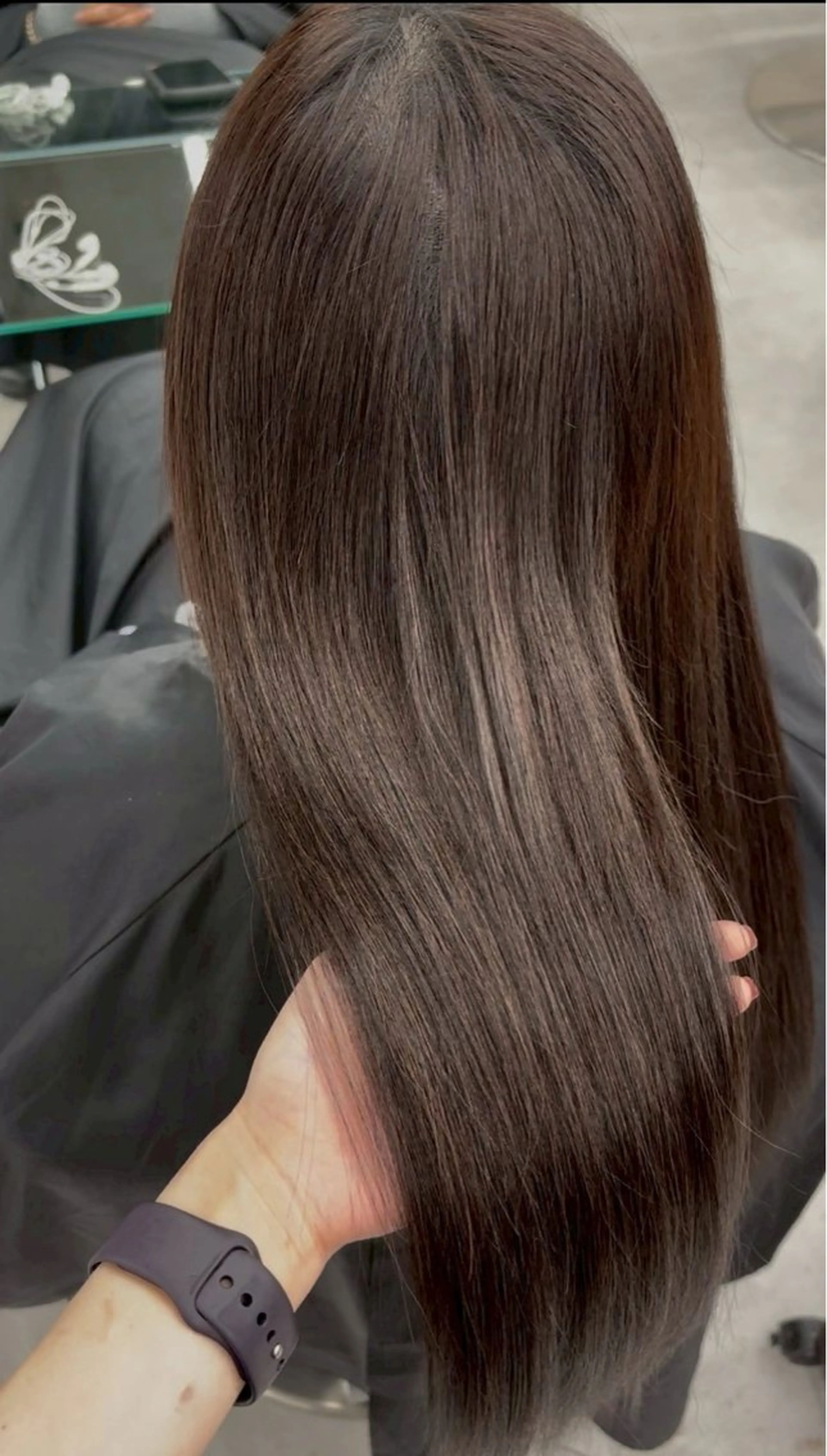 ロング エクステ 韓国風ヘア エクステ 韓国エクステ／羽エク ダブルスキル💛のヘアスタイル