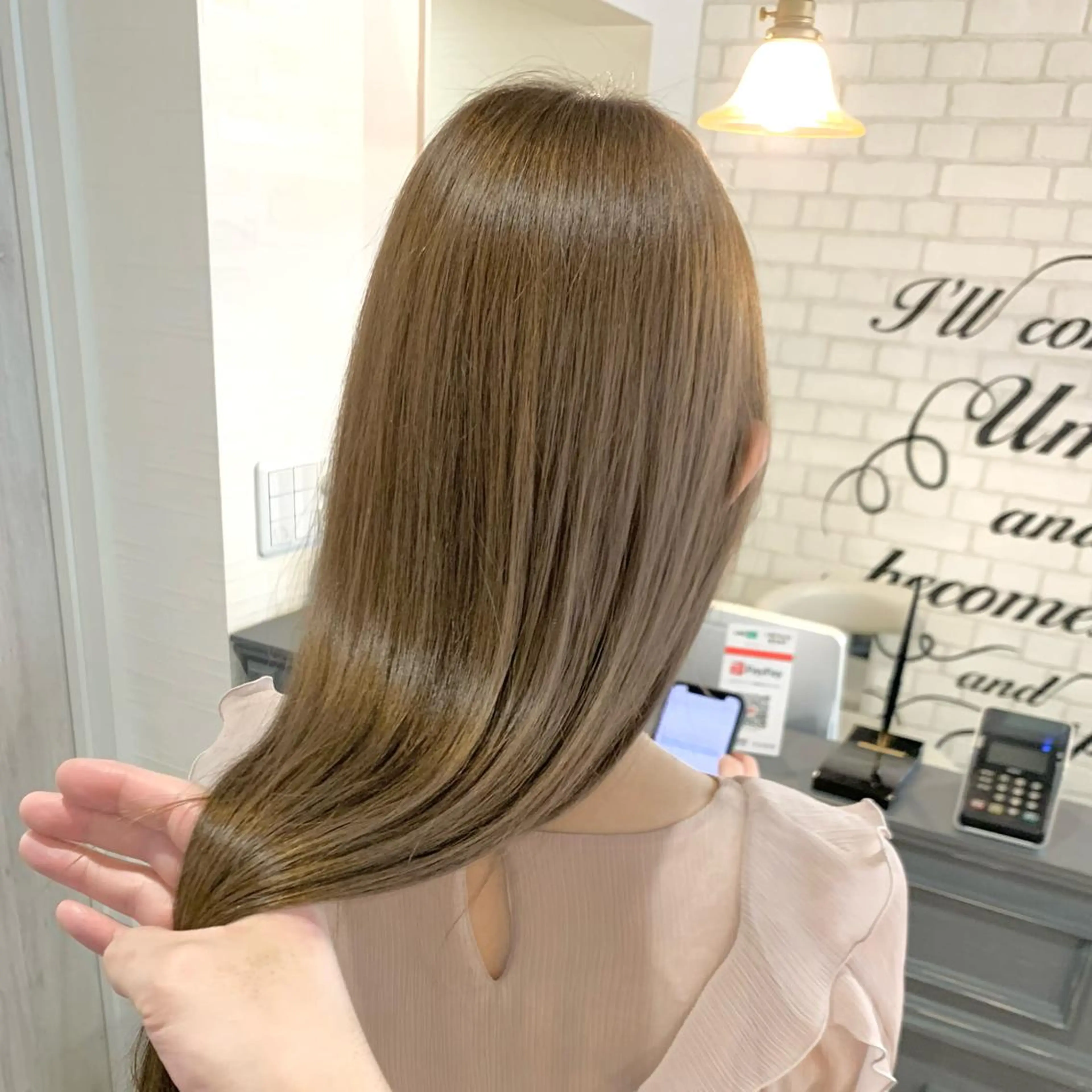 ロング ムラヨシ ショータのヘアスタイル