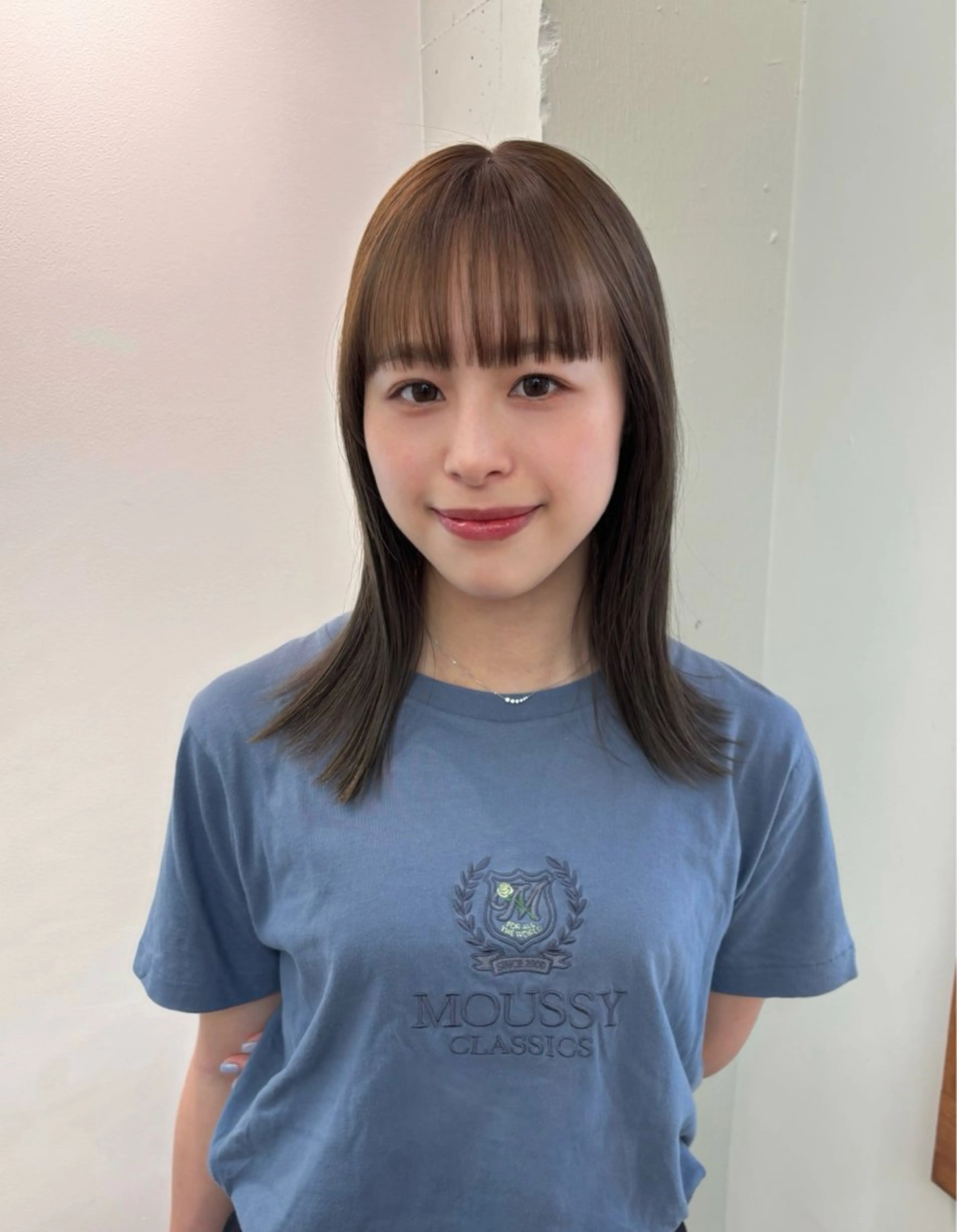 ミディアム カラー aiko【艶カラー ・ミニモ年内で終了】のヘアスタイル