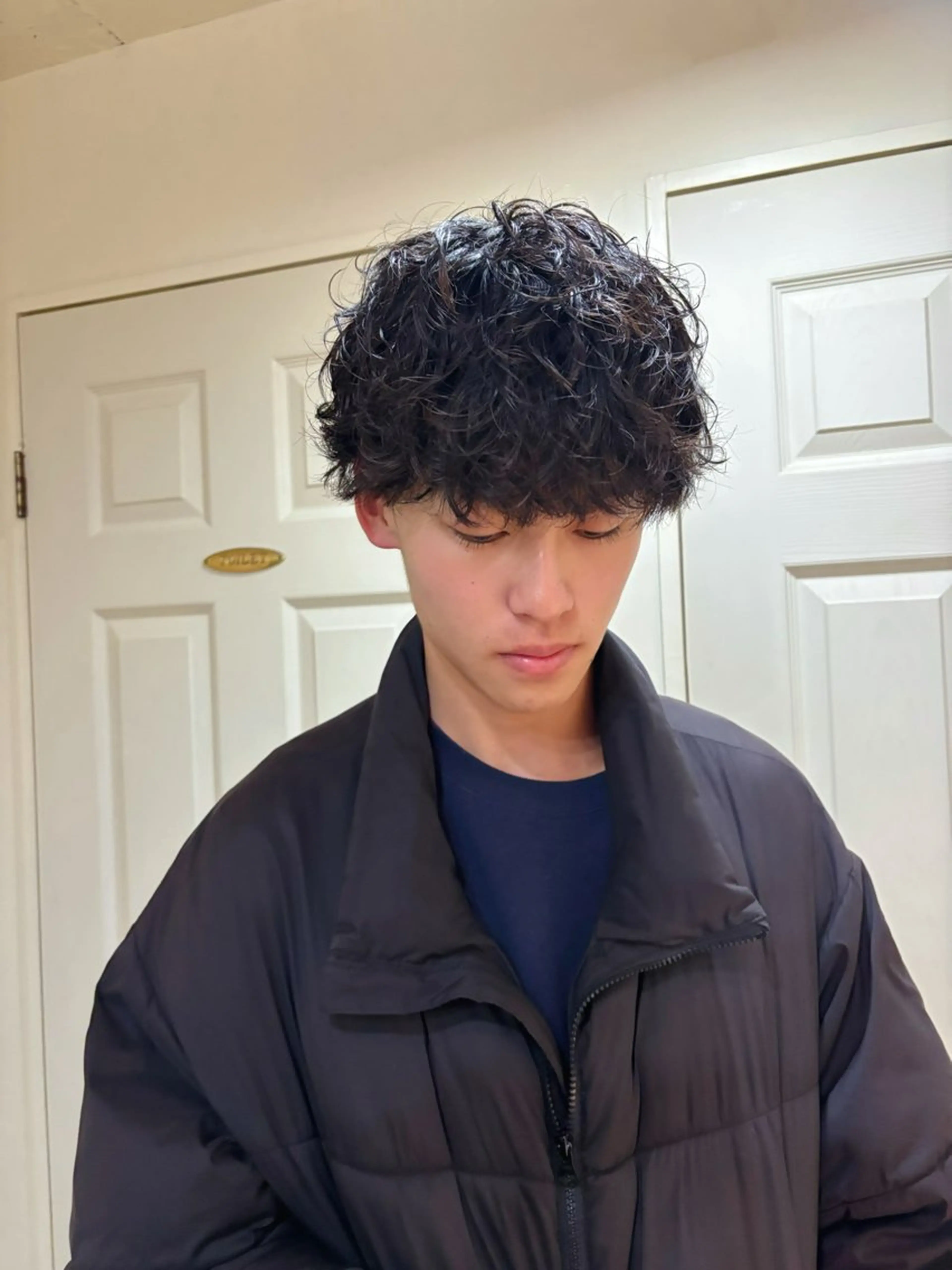 ショート パーマ メンズ kaito パーマ募集！🔵のヘアスタイル