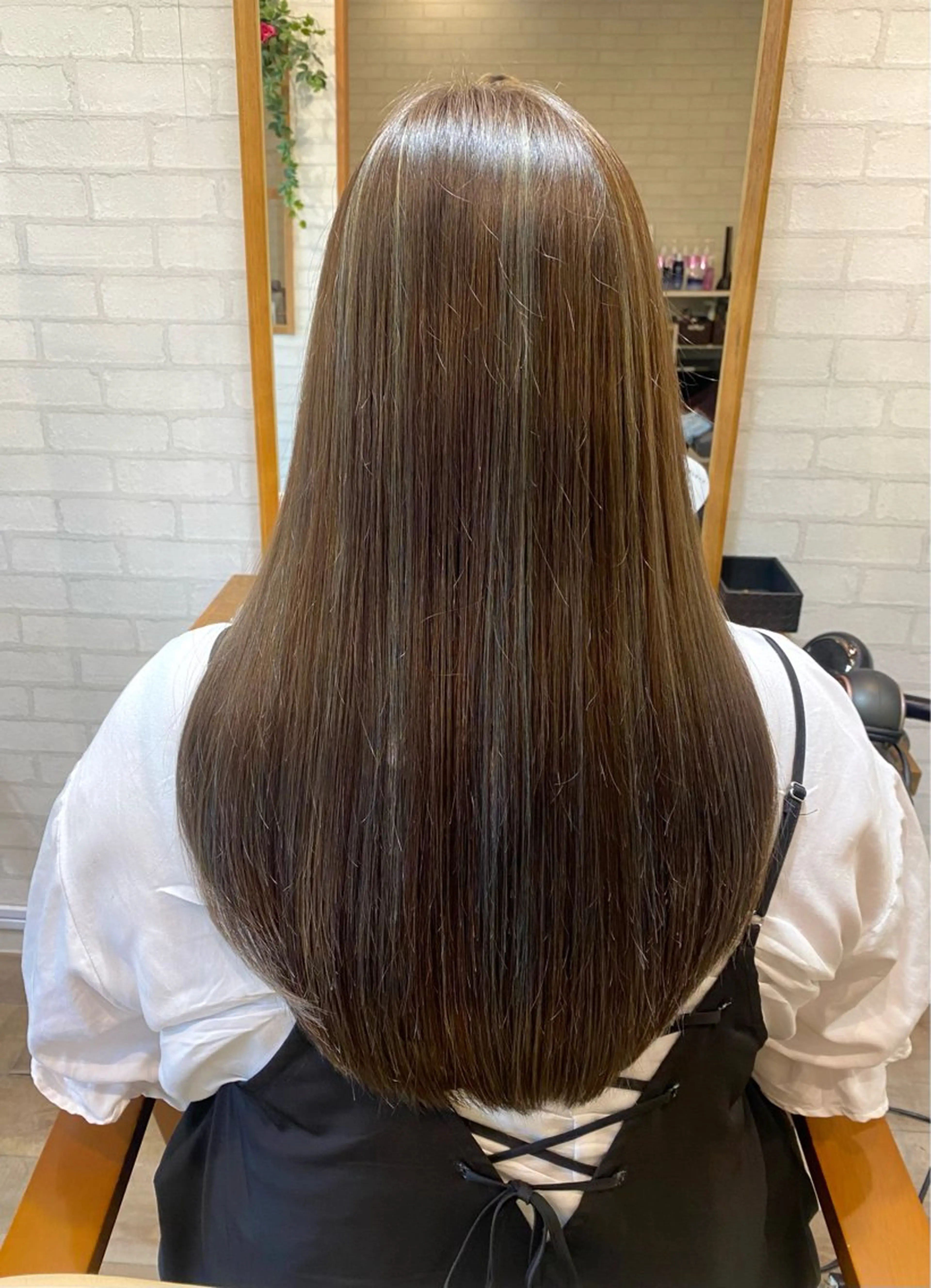 ロング カラー ヘアカラー トリートメント ヘッドスパ Aujuaソムリエ 🎨‎♡HARUのヘアスタイル