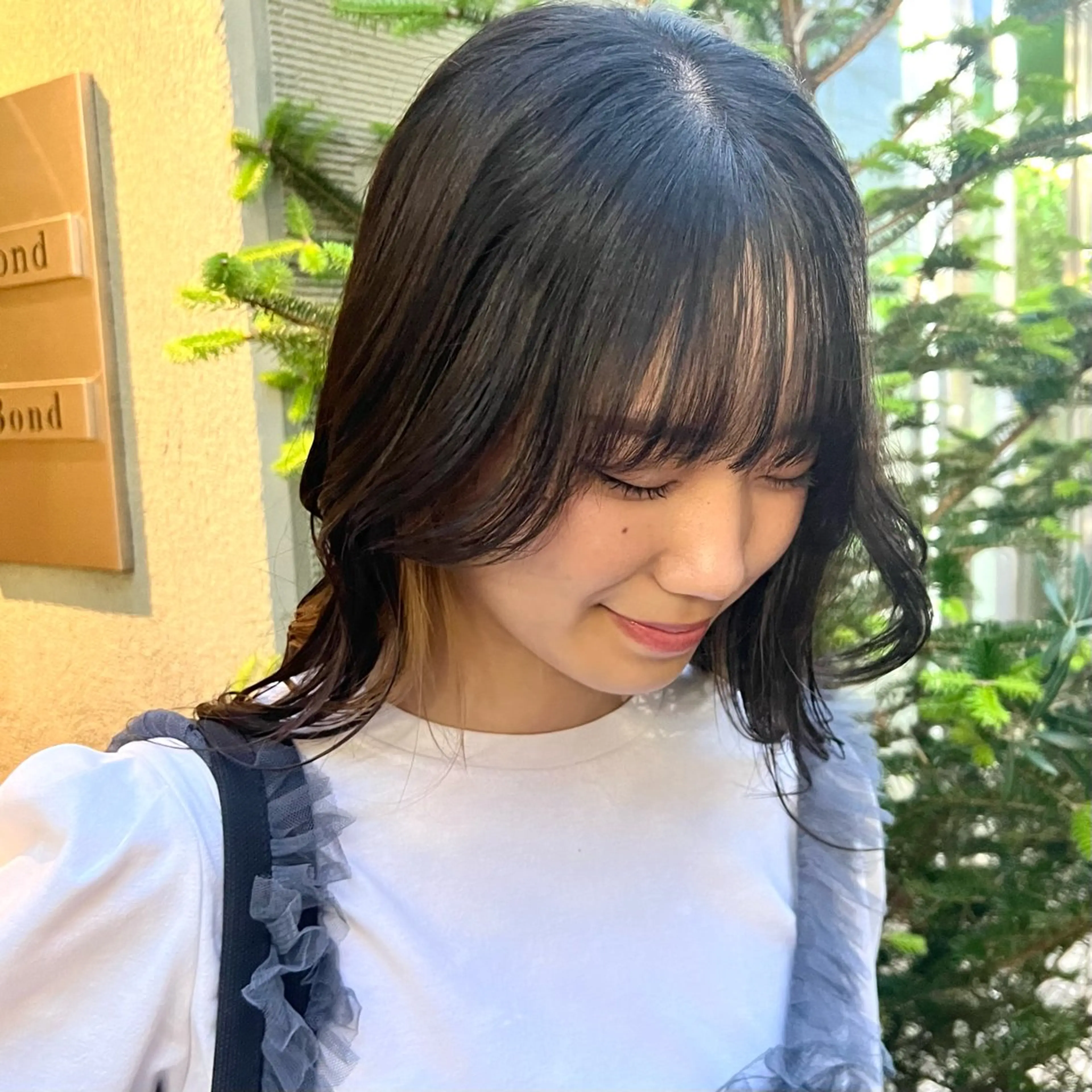 🏷️：【 縮毛矯正 】前髪ストレート ＋ 前髪カットの写真