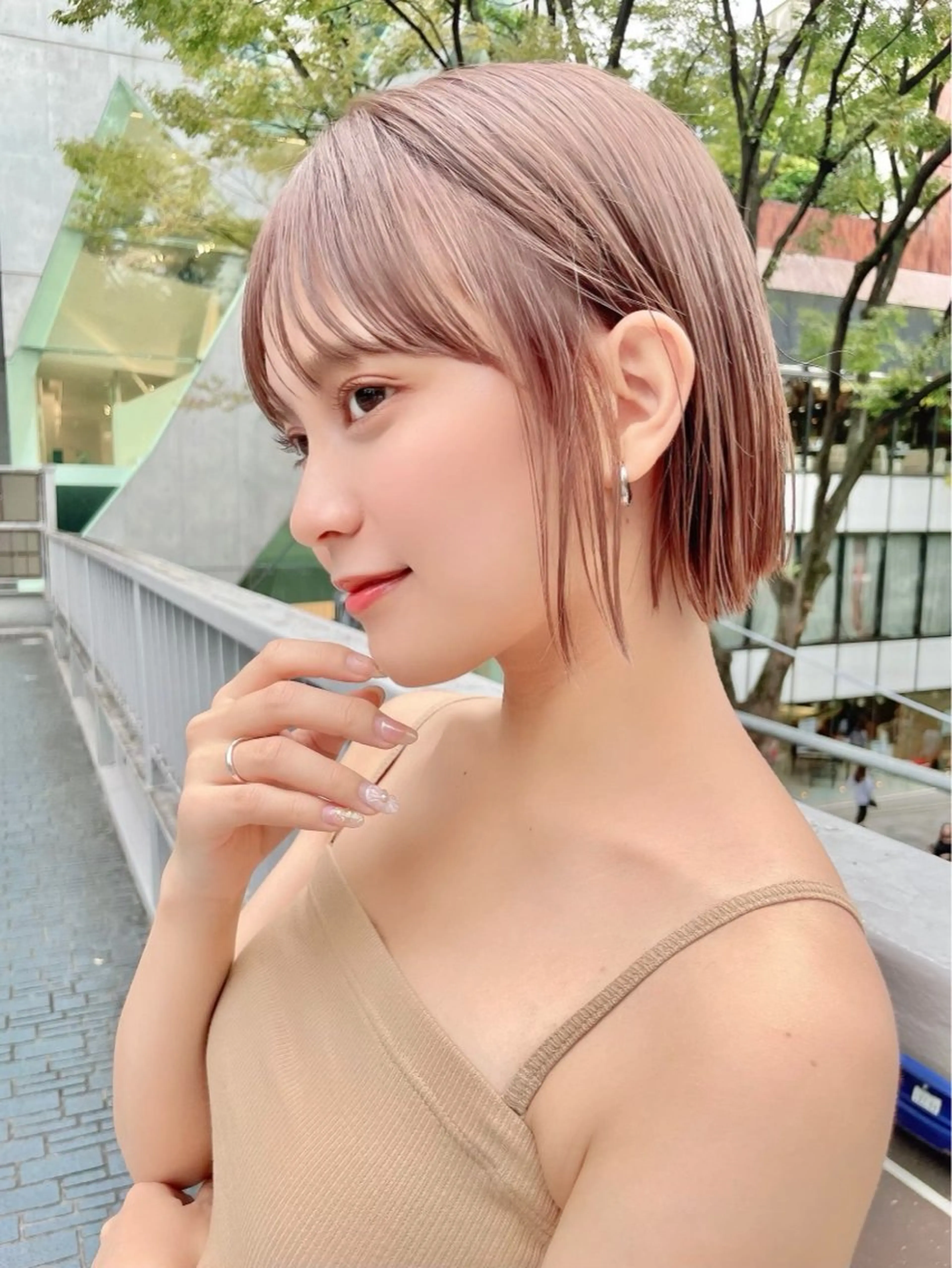 ショート はるね/ 暖色カラー🎀のヘアスタイル