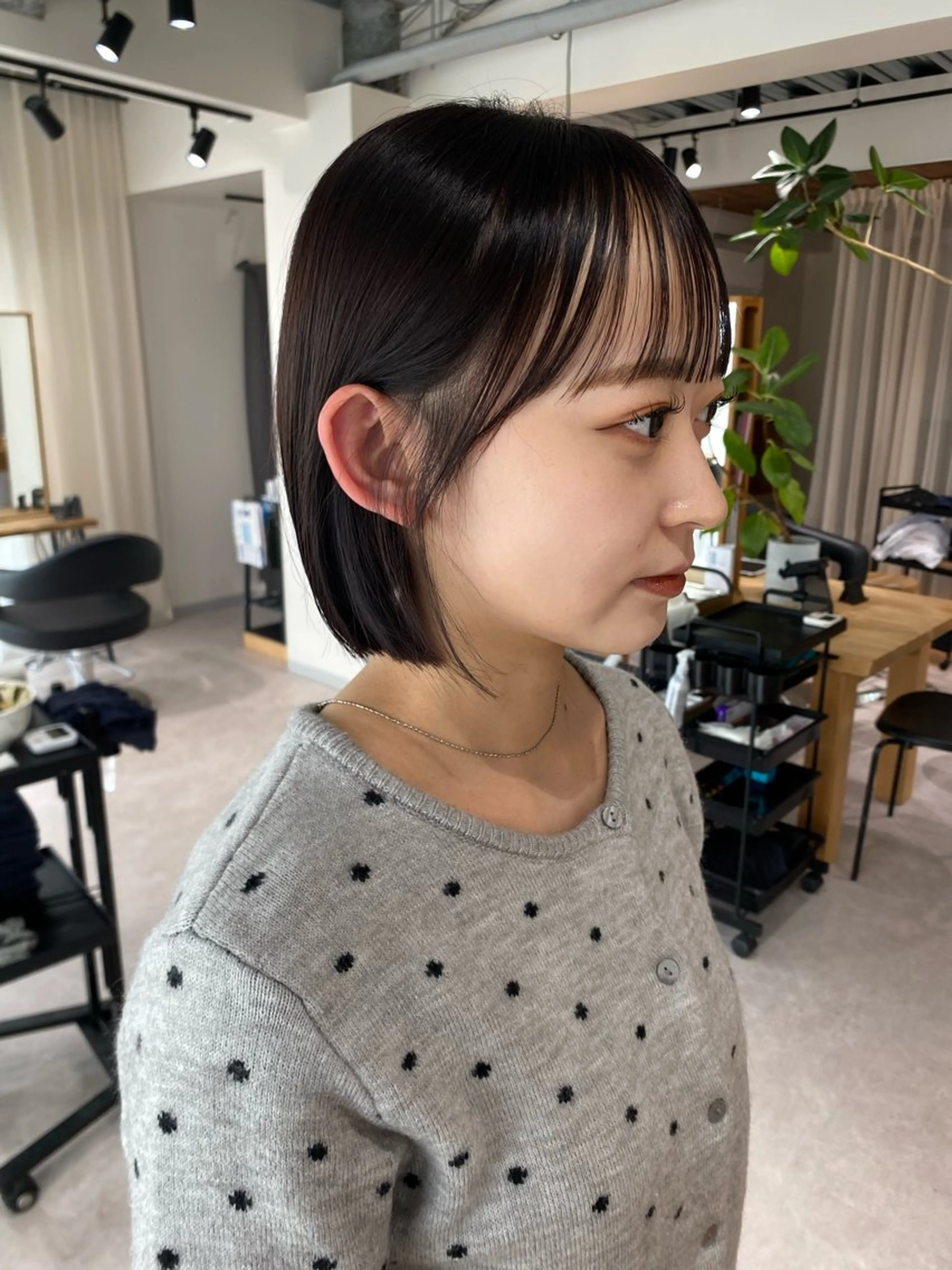 ショート カラー ボブ カット ヘアカラー iroha/ n.w.h🎀のヘアスタイル