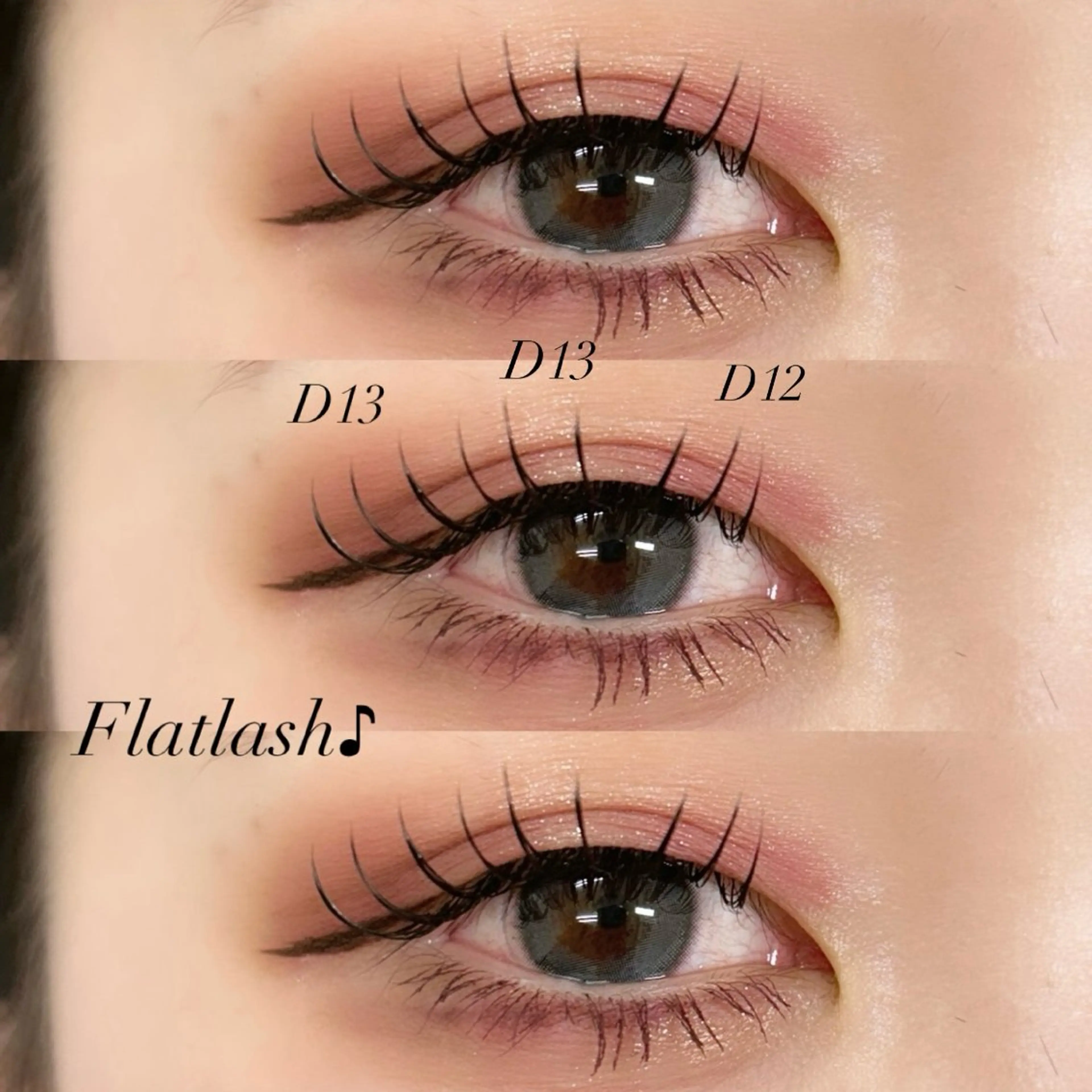 マツエク・マツパ フラットラッシュ マツエク YUKA 💫大阪福島のマツエク・マツパデザイン