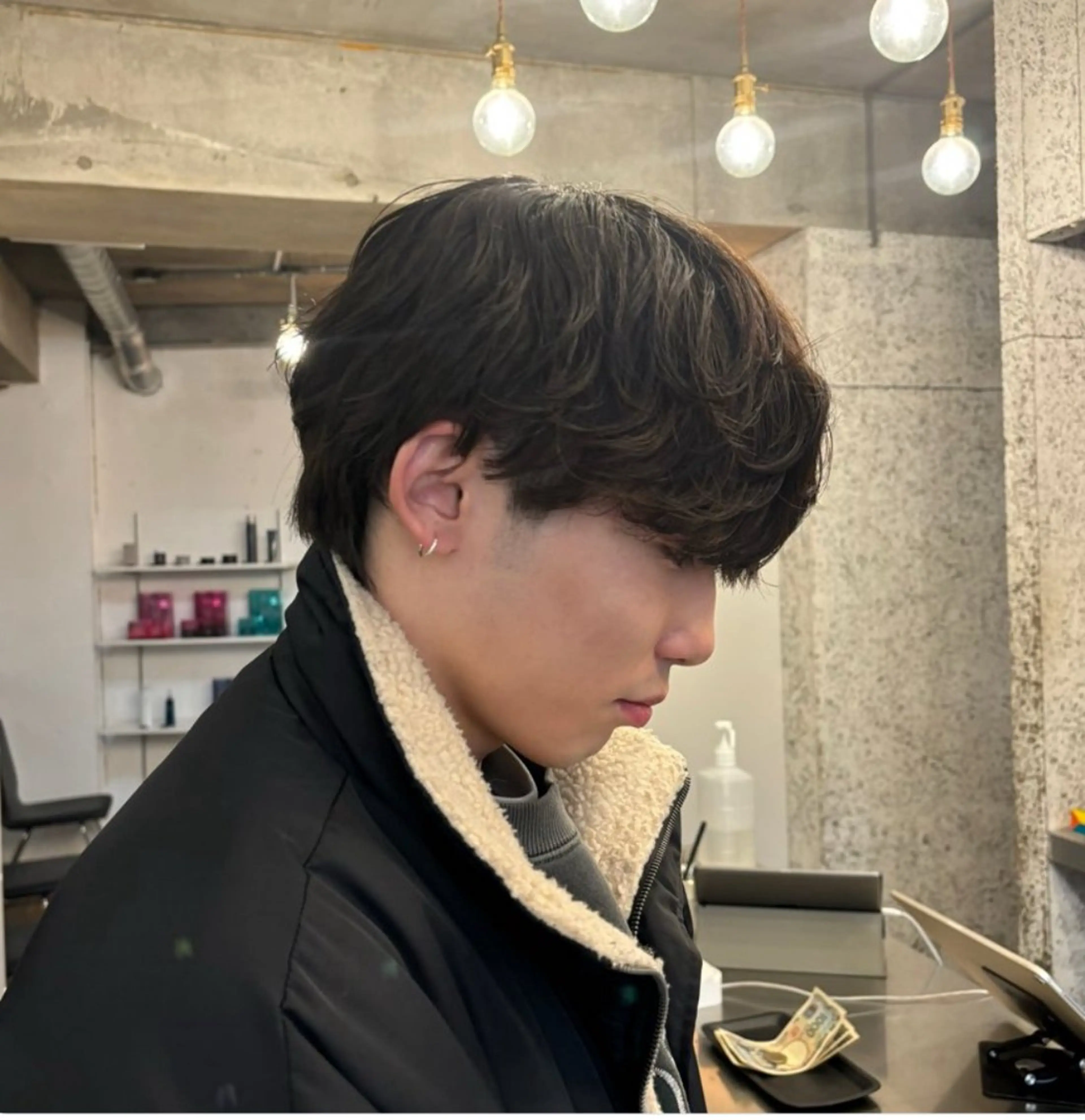 パーマ メンズ fifth 庄子愛彩のヘアスタイル