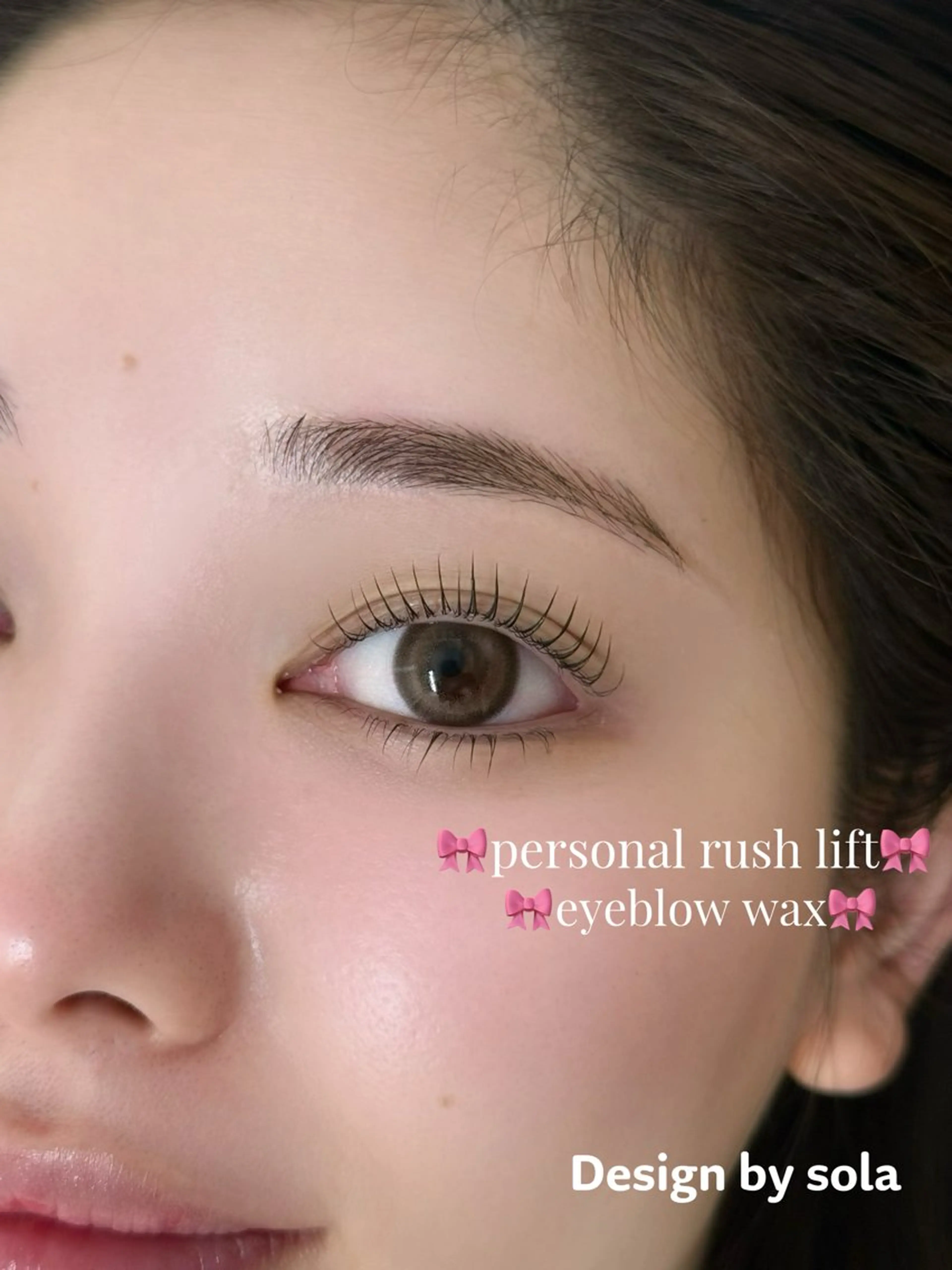 マツエク・マツパ マツパ 🧸SOLA🍪 lea'firstのマツエク・マツパデザイン