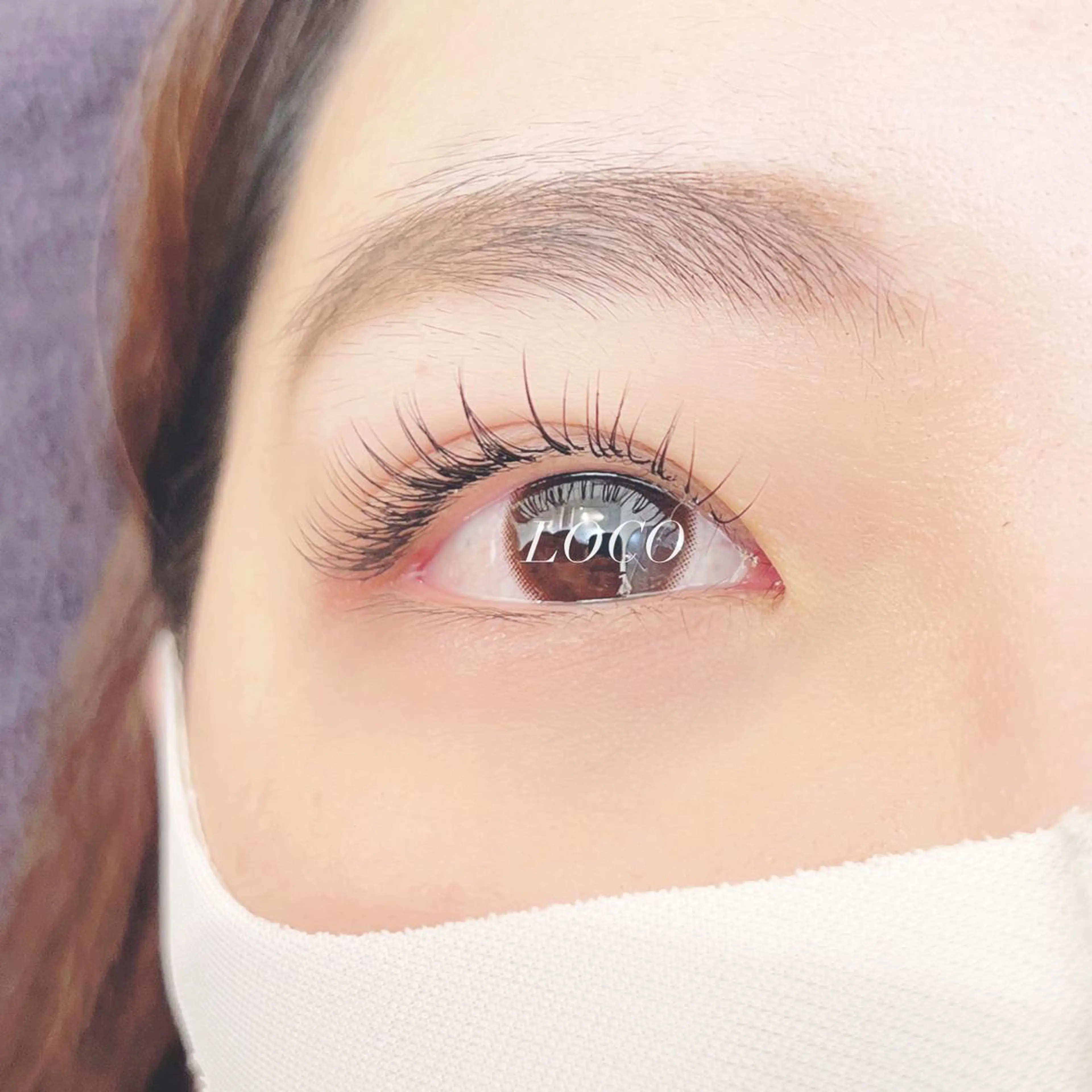 マツエク・マツパ Cカール セーブル マツエク atelier      Charmemu所属・𝕋𝕆ℙアイリスト sanaeのマツエク・マツパデザイン