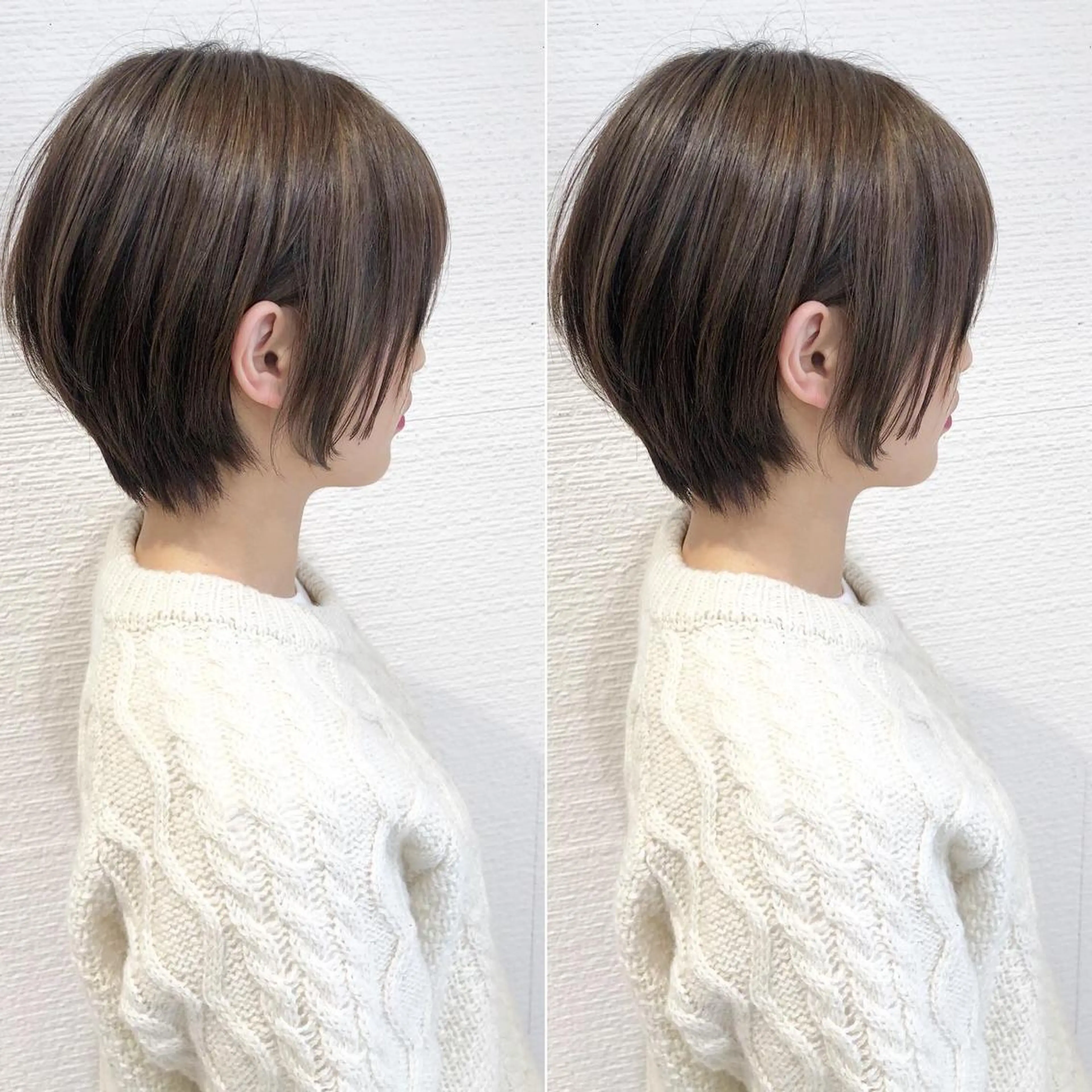 ショート カラー 三鷹で1番ショート ボブをカットする新谷のヘアスタイル