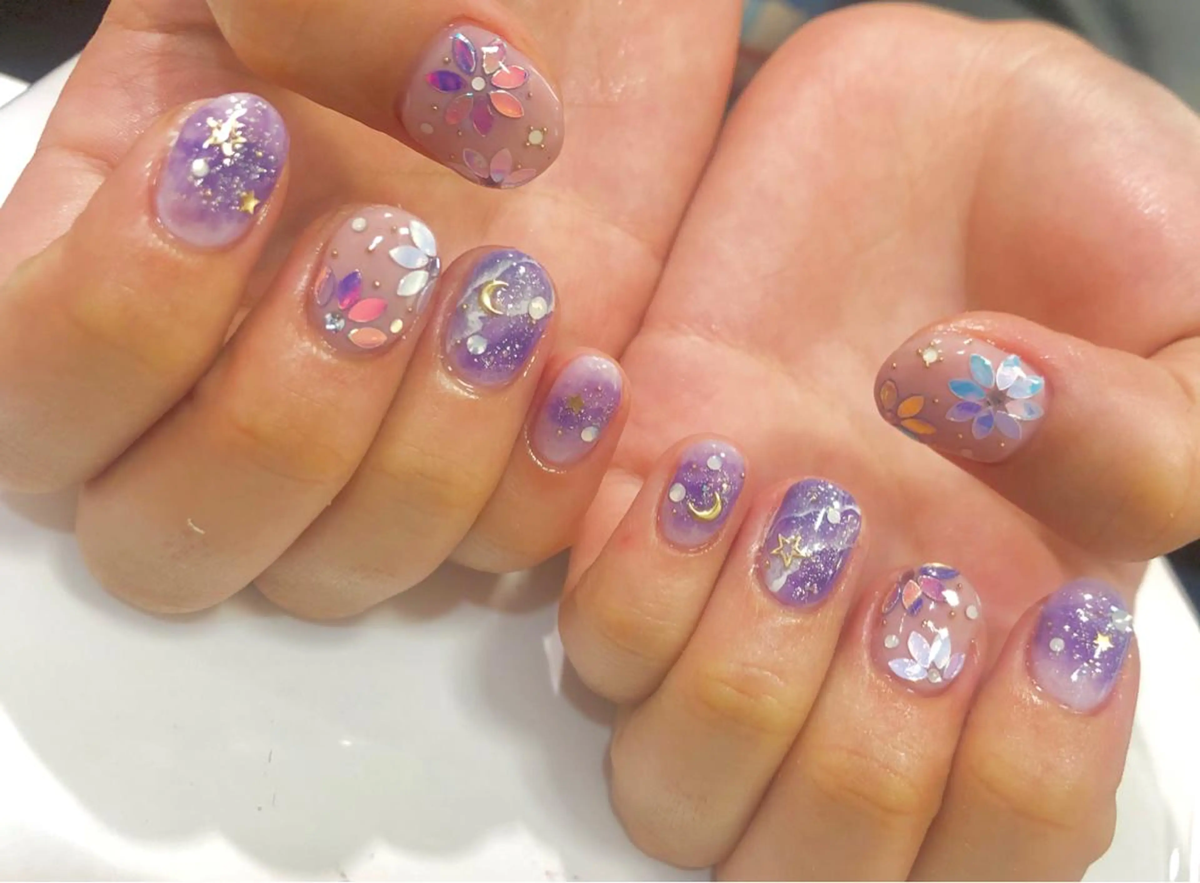 ネイル 坂本 萌のネイルデザイン