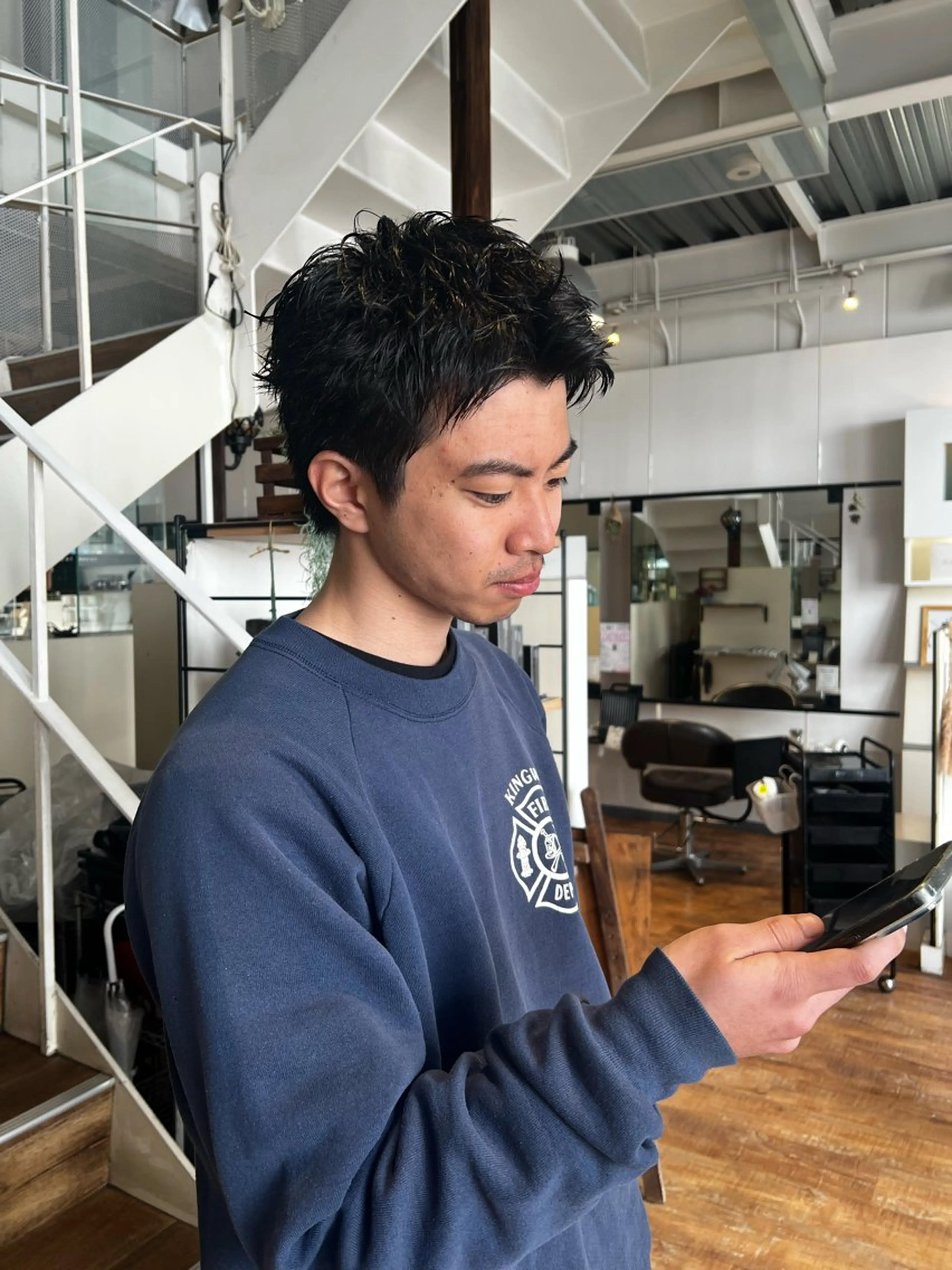 ショート メンズ 四方田 皐希のヘアスタイル