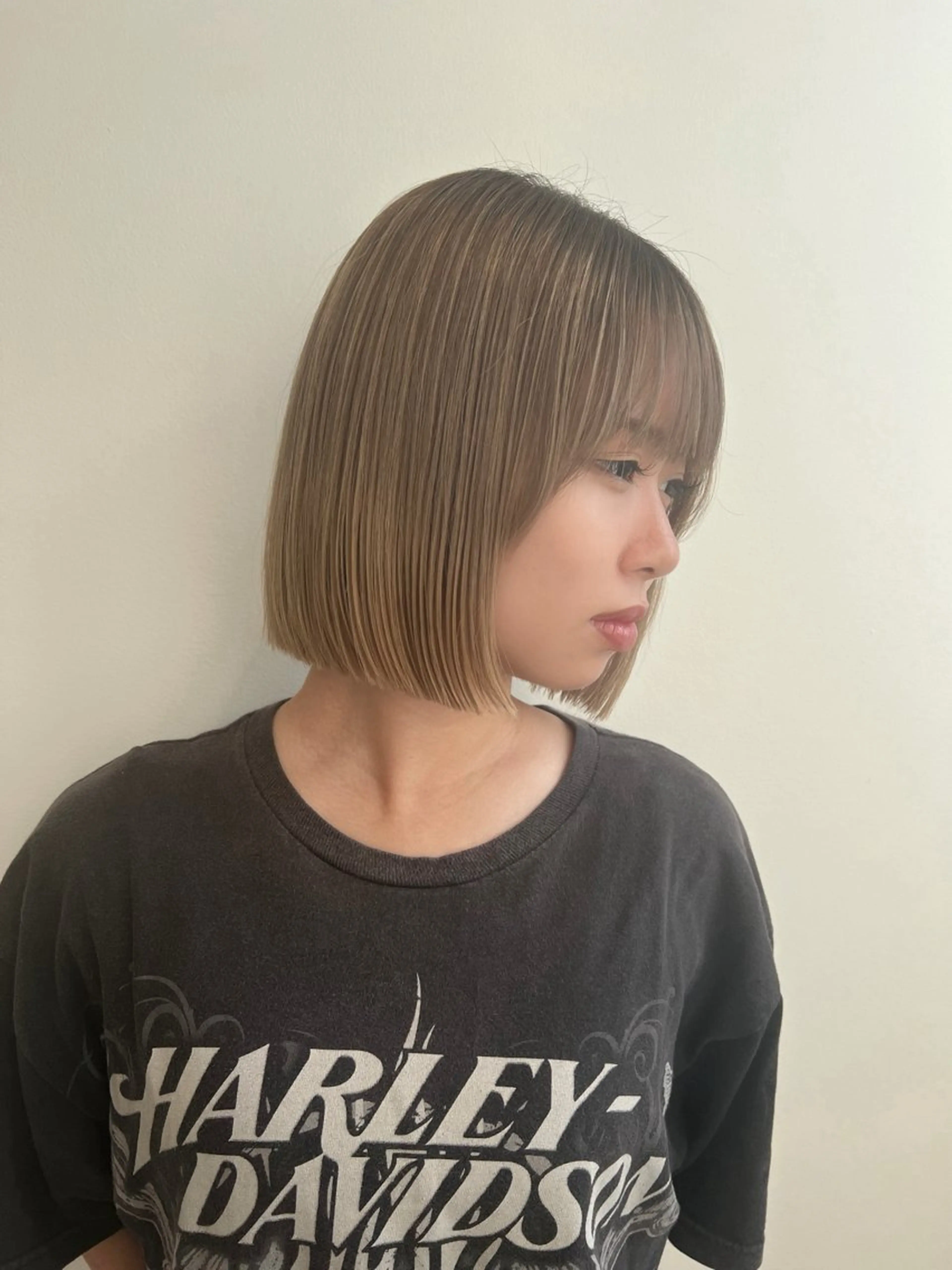 ショート ボブ／ストレート🎀 harukaのヘアスタイル