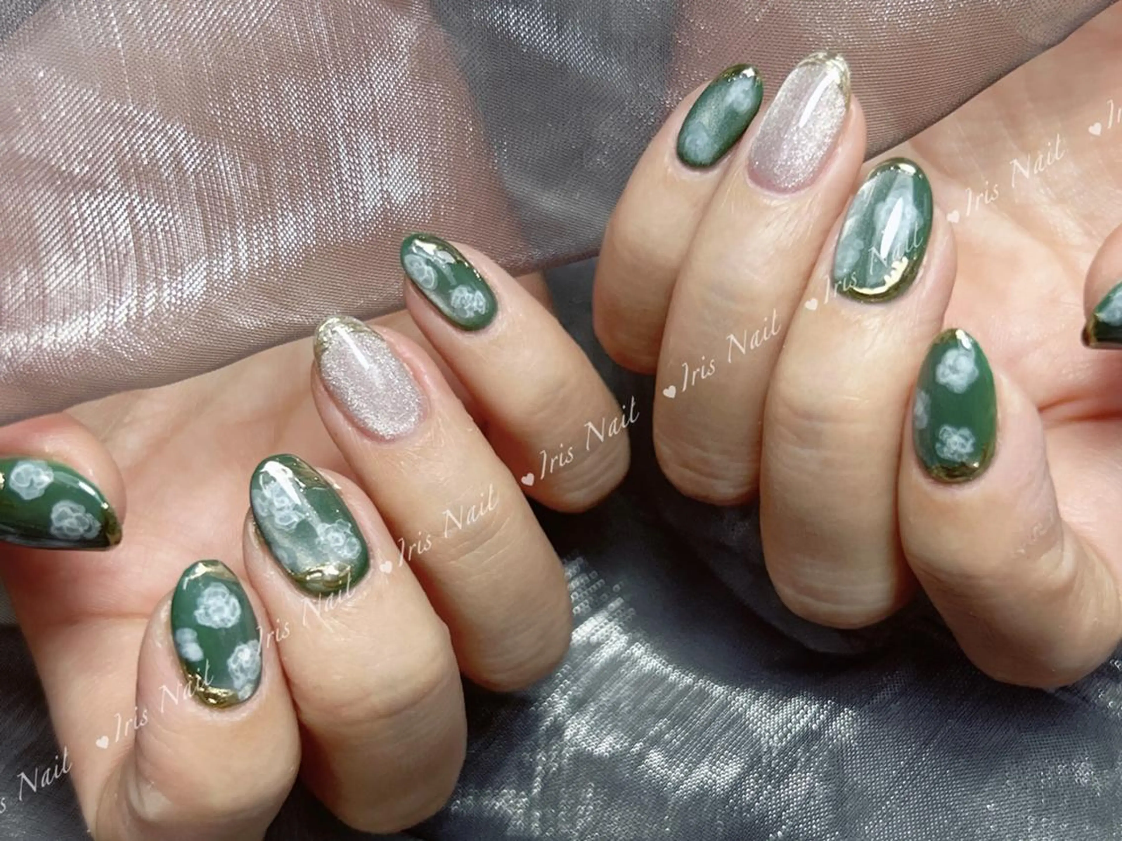ネイル ハンドネイル ハンドケア 🍒IRIS Nail🌸のネイルデザイン