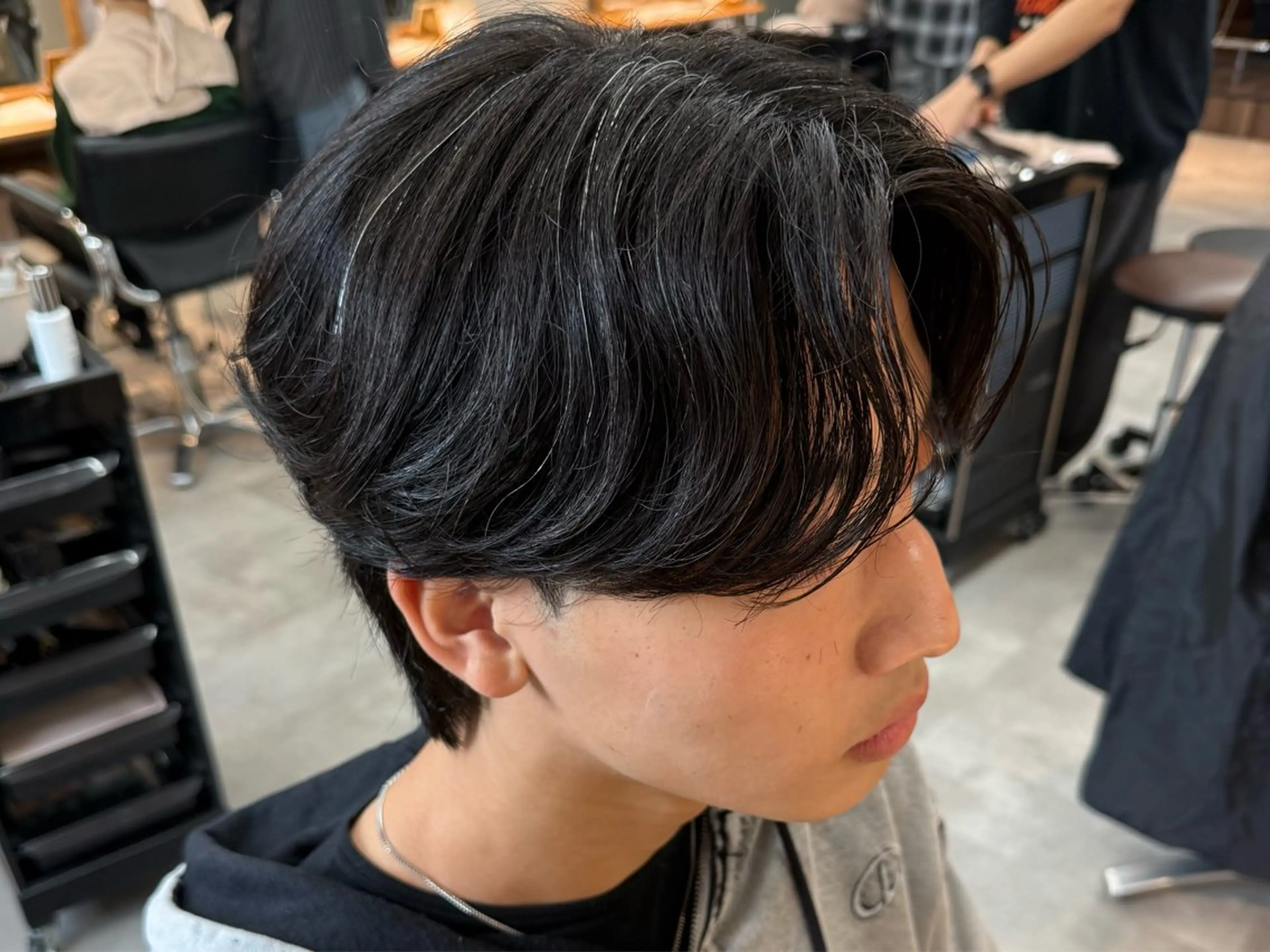 メンズ カット パーマ 韓国ヘア特化/ メンズパーマ/下田のヘアスタイル