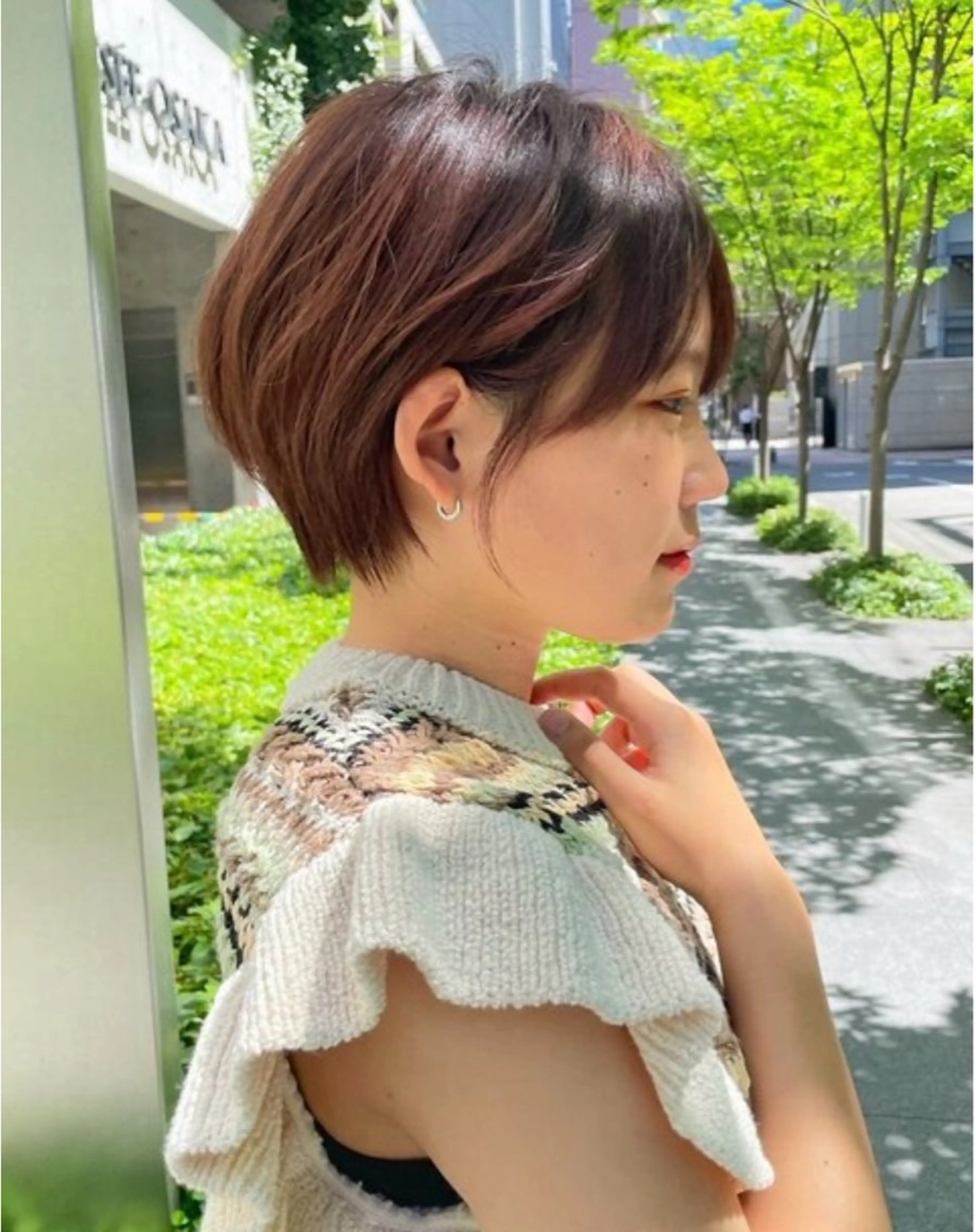 ショート 似合わせショート 森岡俊亮のヘアスタイル